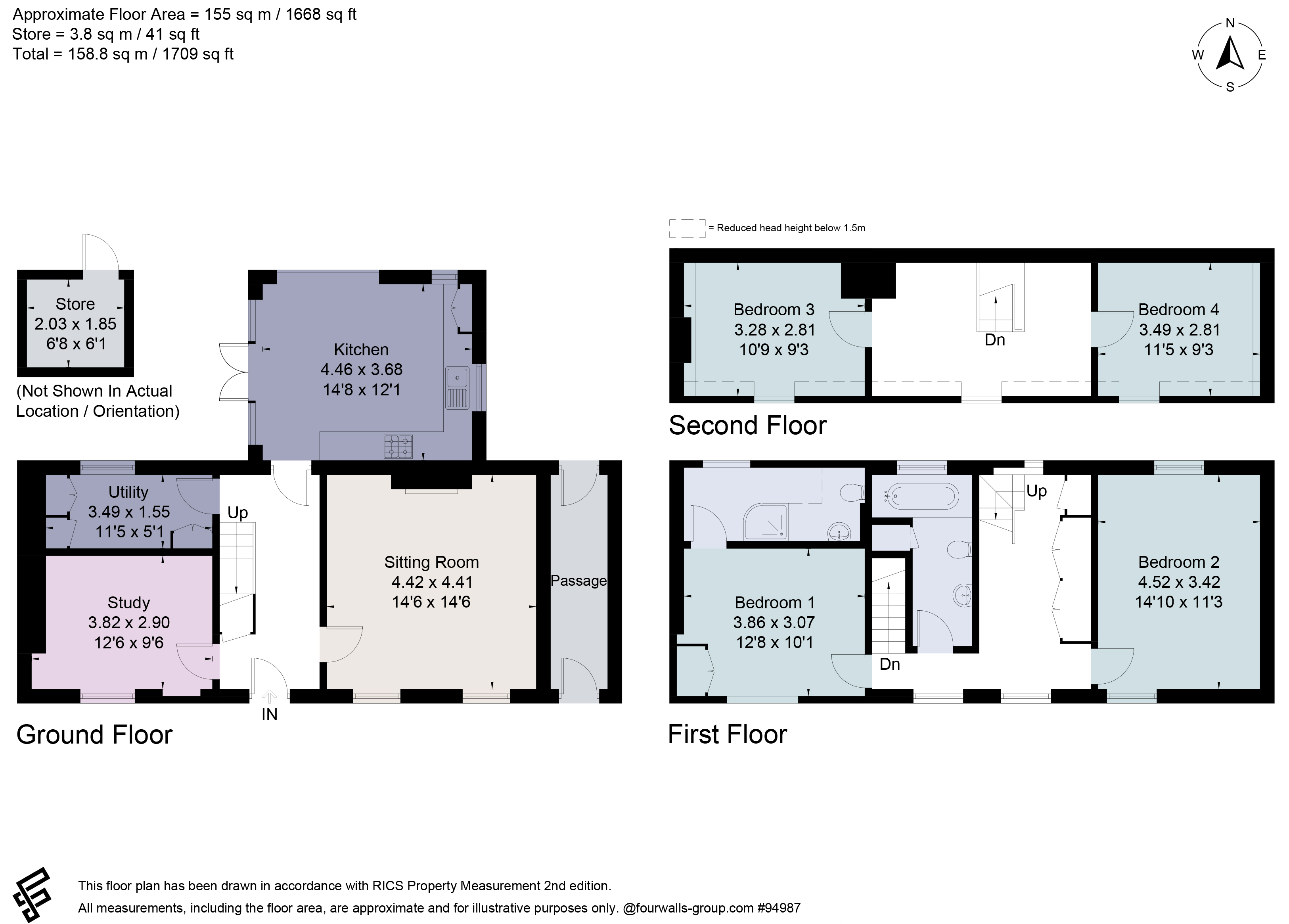 Wixsted House,, Church Street, Chipping Campden floorplan