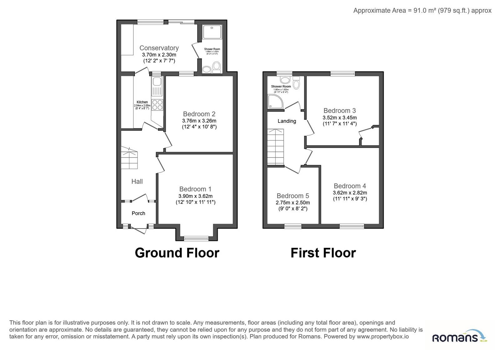23, King Johns Road, Somerset floorplan