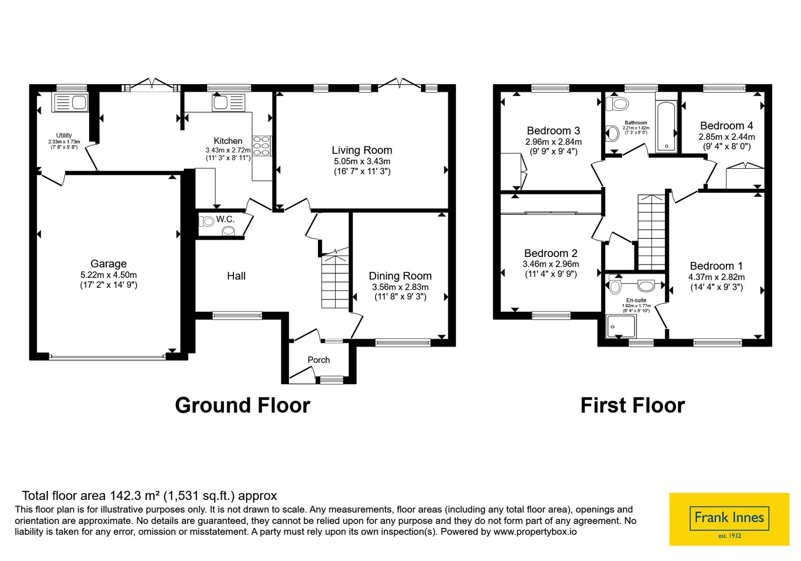31, Acorn Bank, Nottingham floorplan