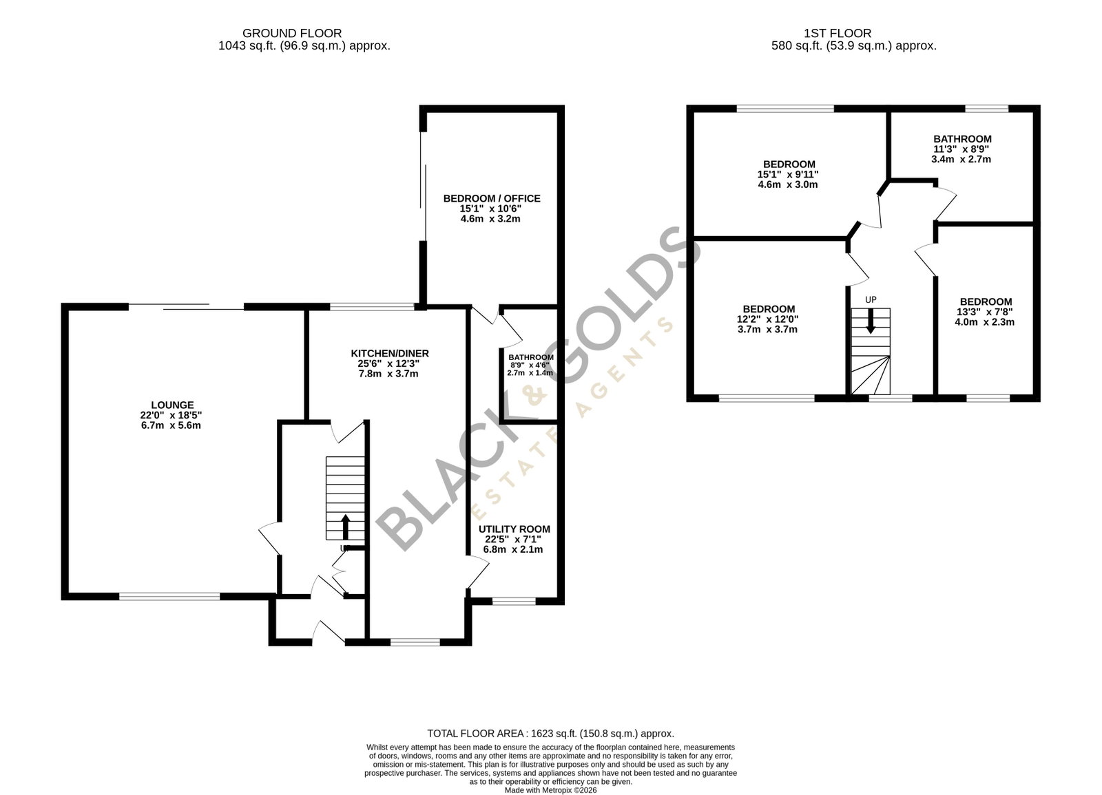 11, Hollywood Lane, Birmingham floorplan