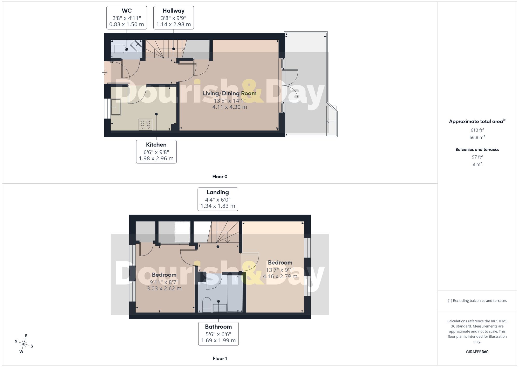 50 Dewsbury Crescent, Stafford floorplan