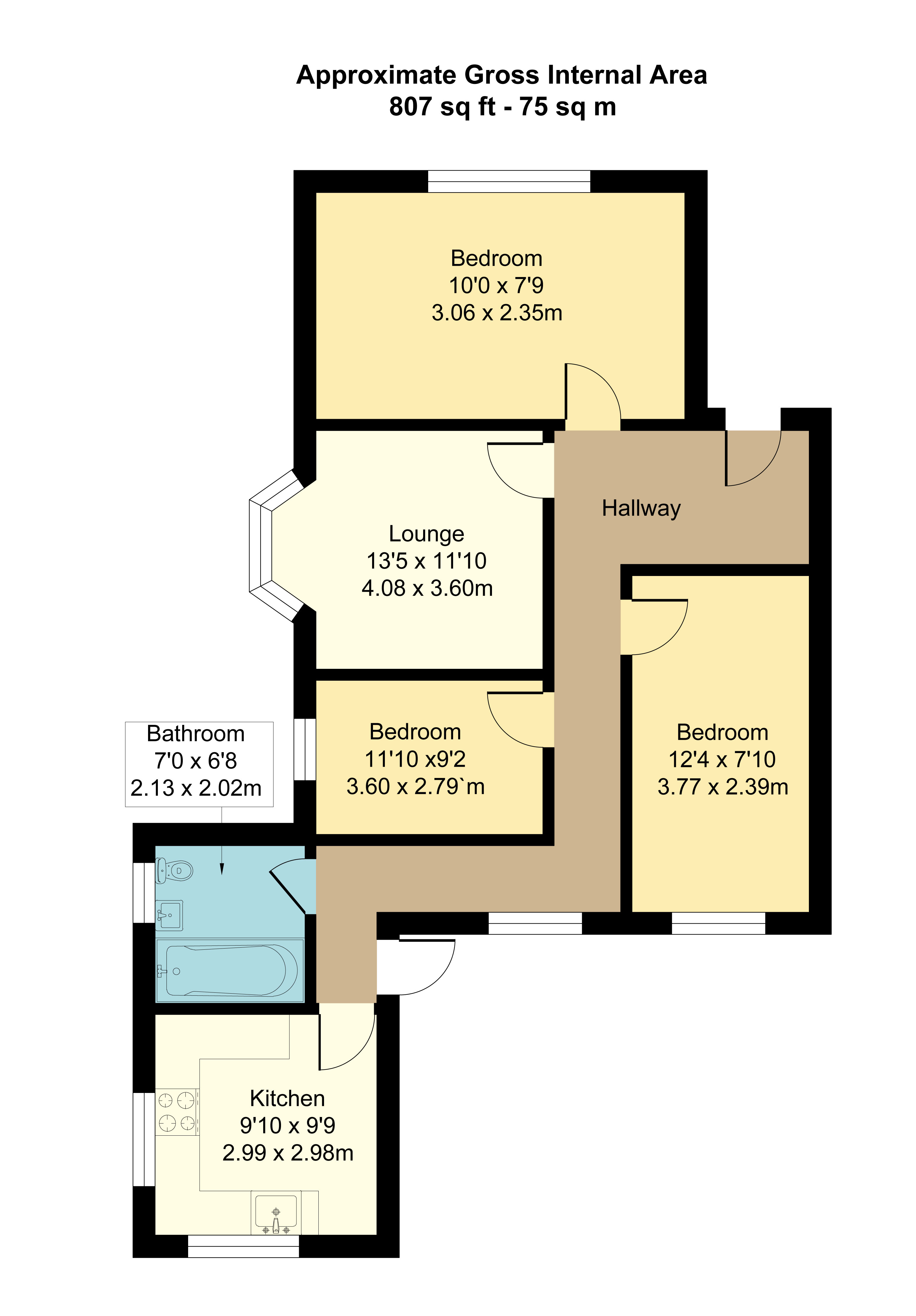 Alexandra Avenue, Rayners Lane floorplan