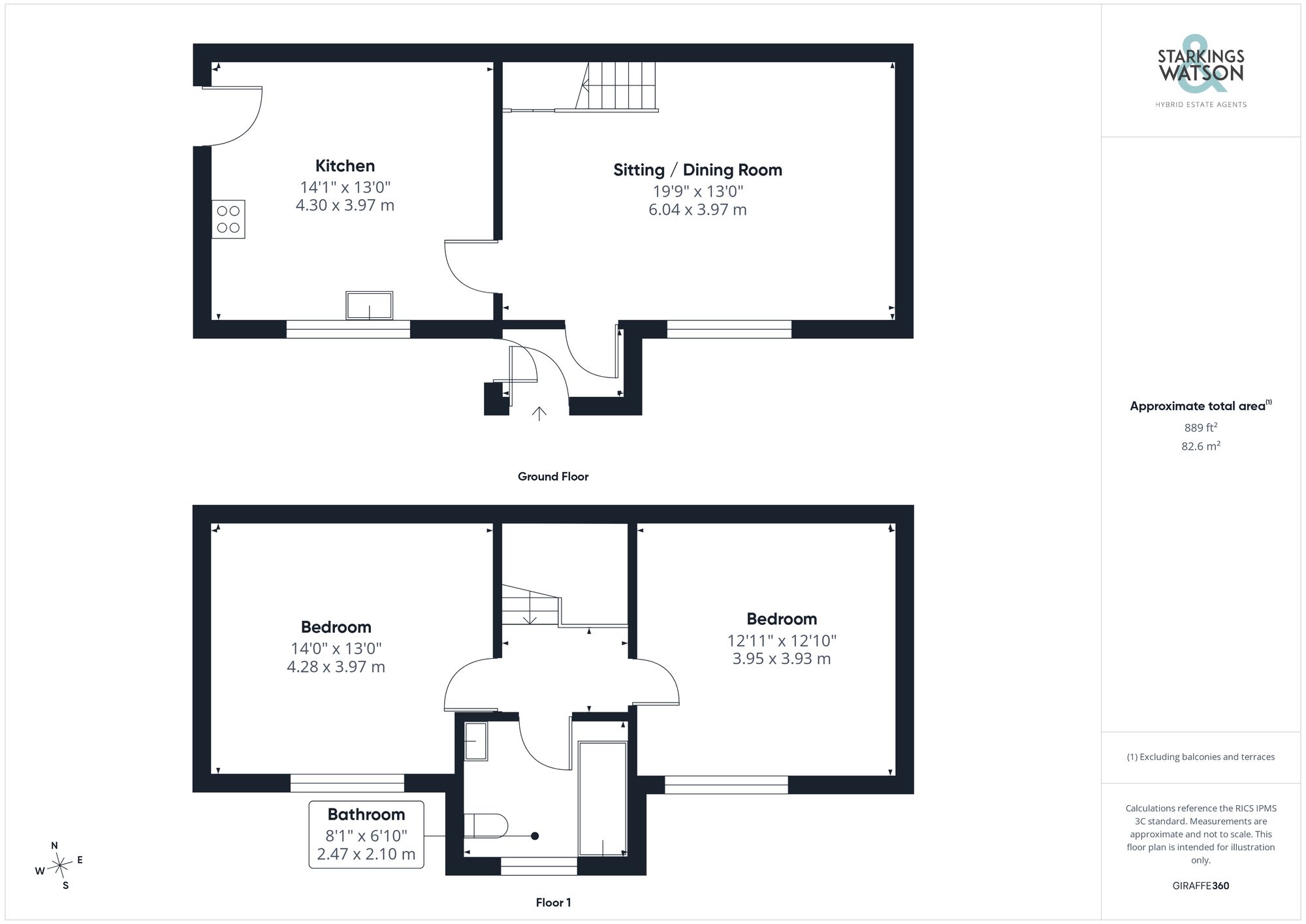 1 Rampart Road, Great Yarmouth floorplan