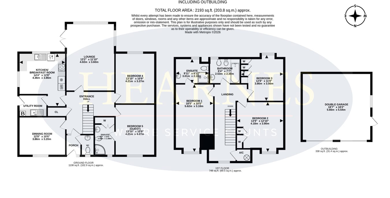19, Fernlea Gardens, Ferndown floorplan
