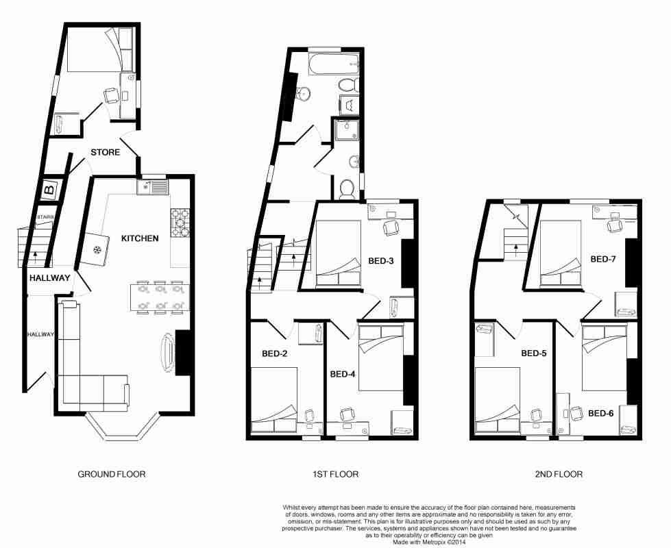 19, Pennsylvania Road, Exeter floorplan