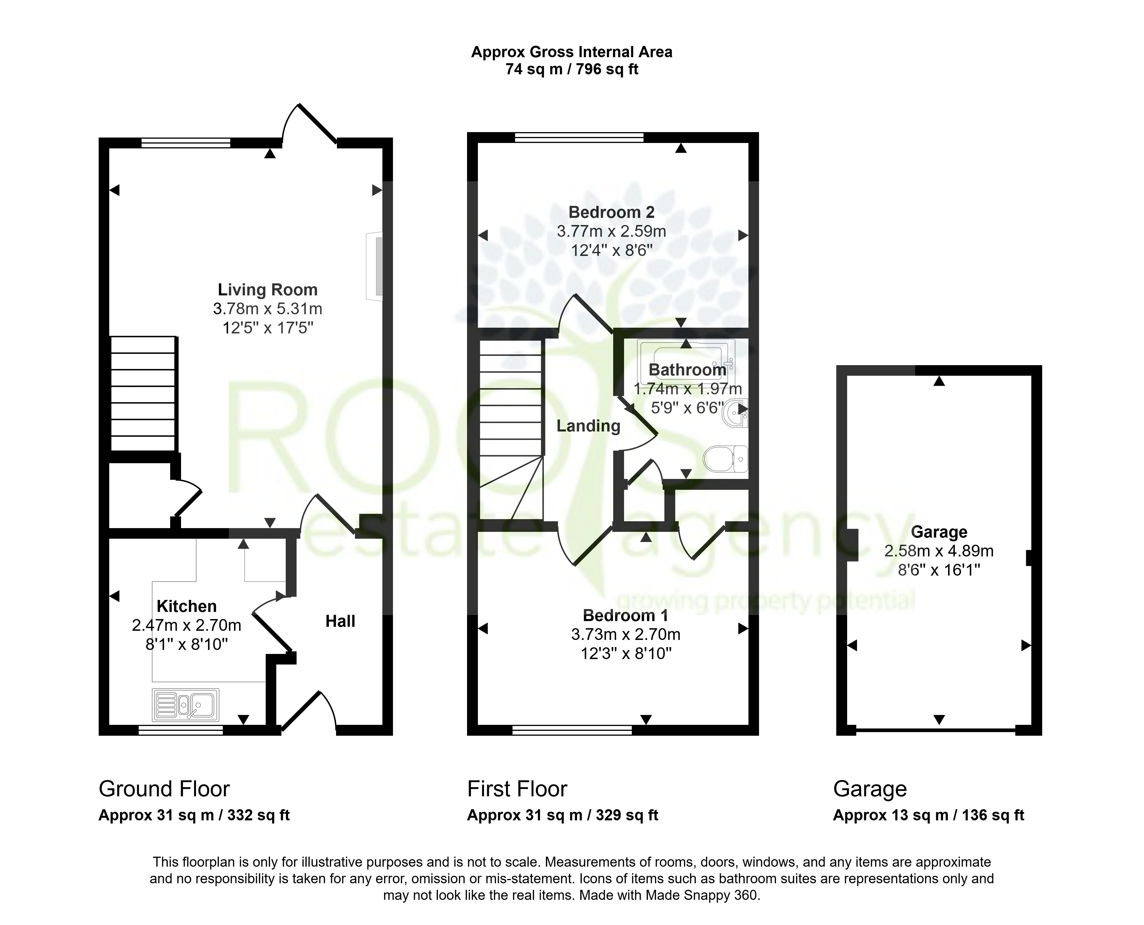 12, Fyfield Road, Berkshire floorplan