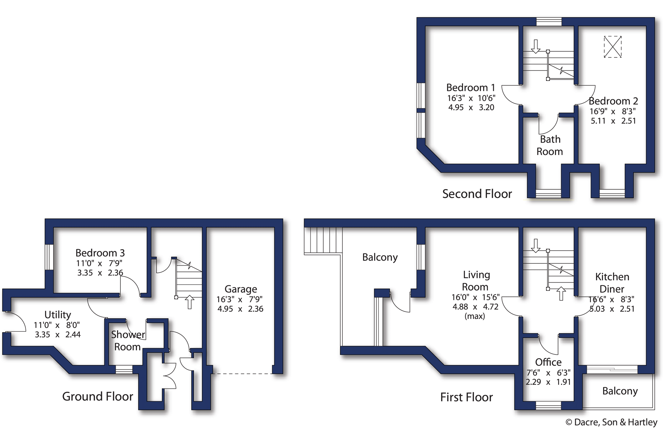 63, Ilkley Hall Park, Ilkley floorplan