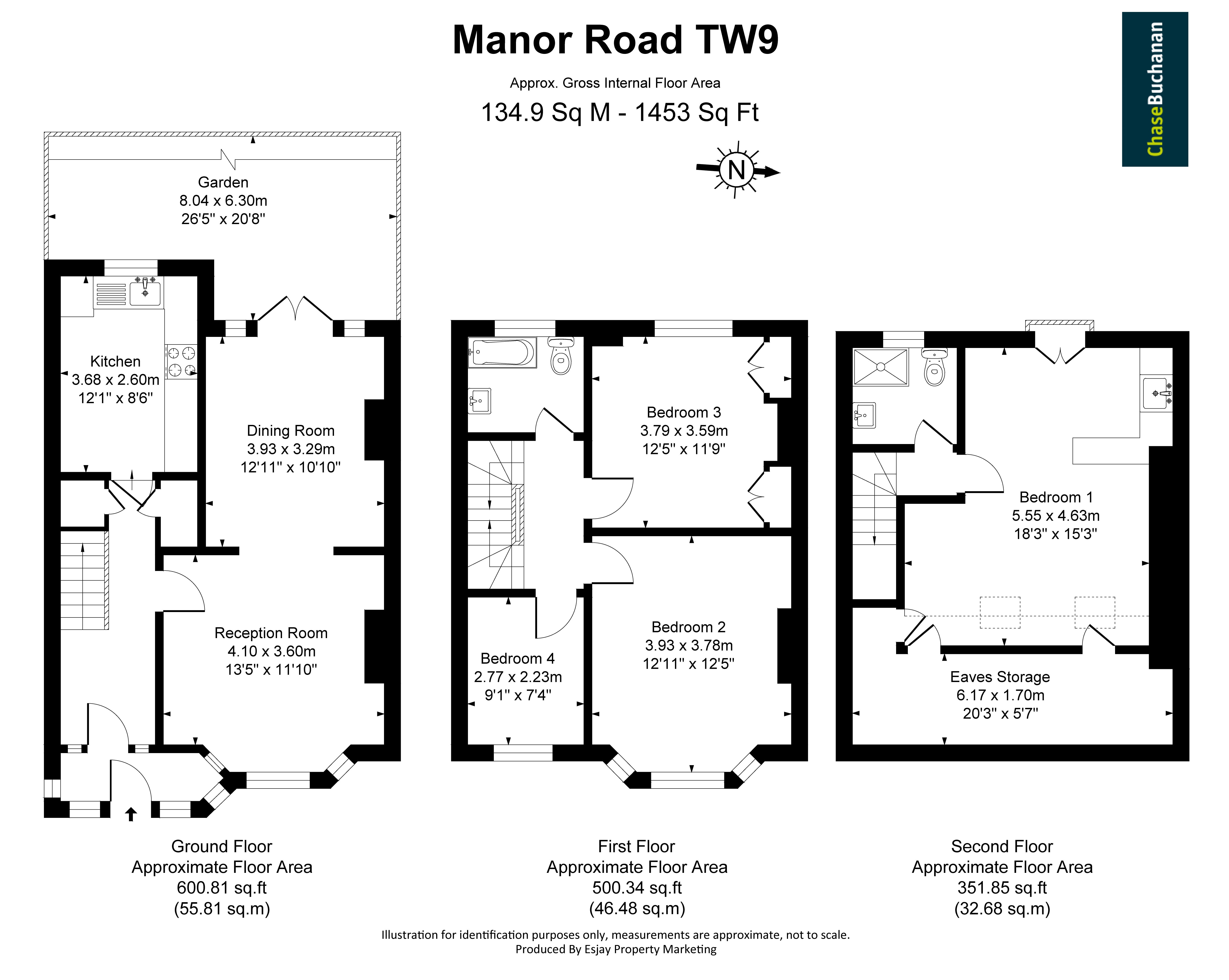 34, Manor Road, Richmond floorplan