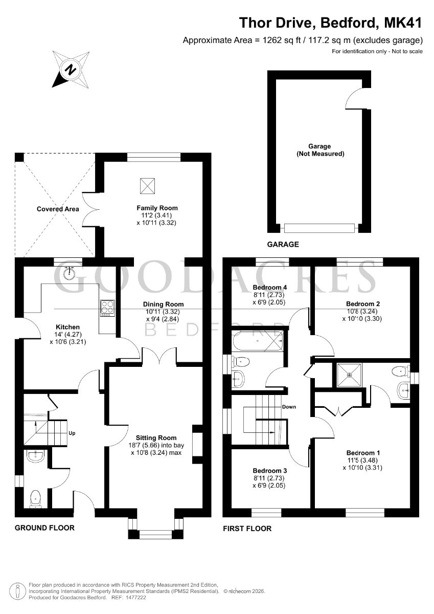 69 Thor Drive, Bedford floorplan