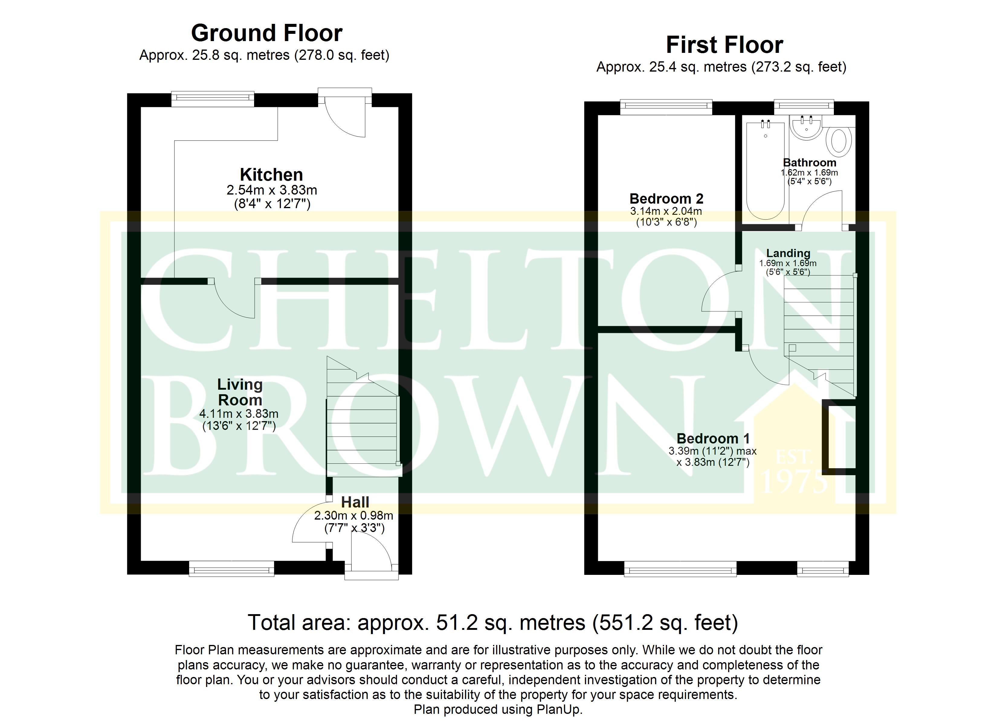 56, Muncaster Gardens, Northamptonshire floorplan