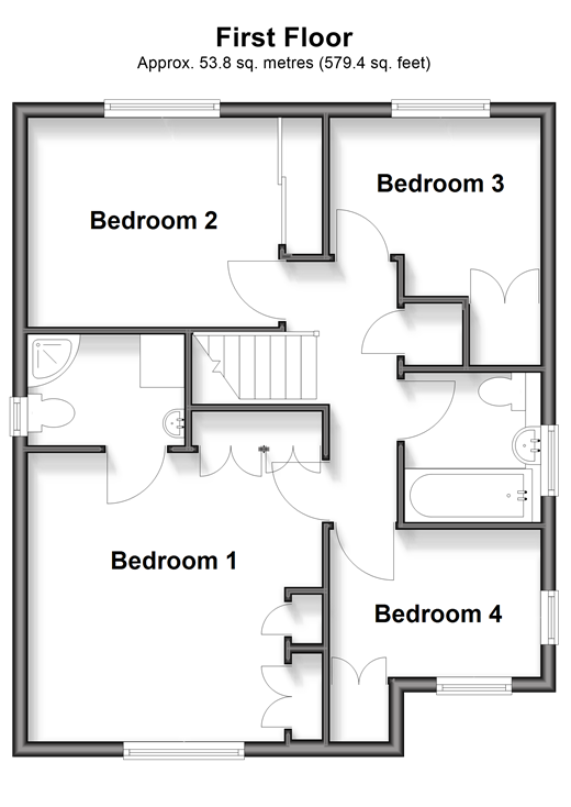 Marlborough Close, Chichester floorplan