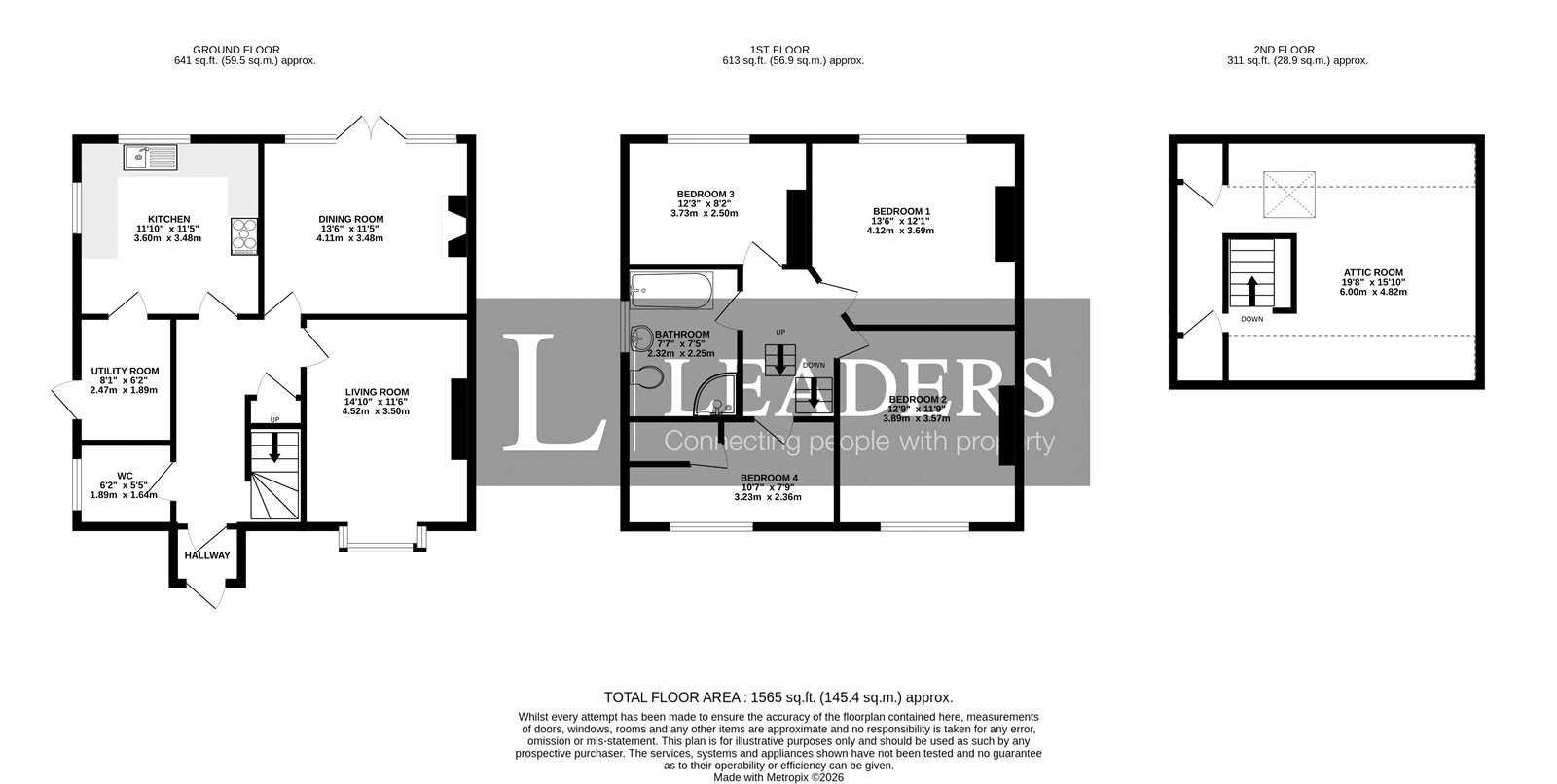 192, Sompting Road, West Sussex floorplan