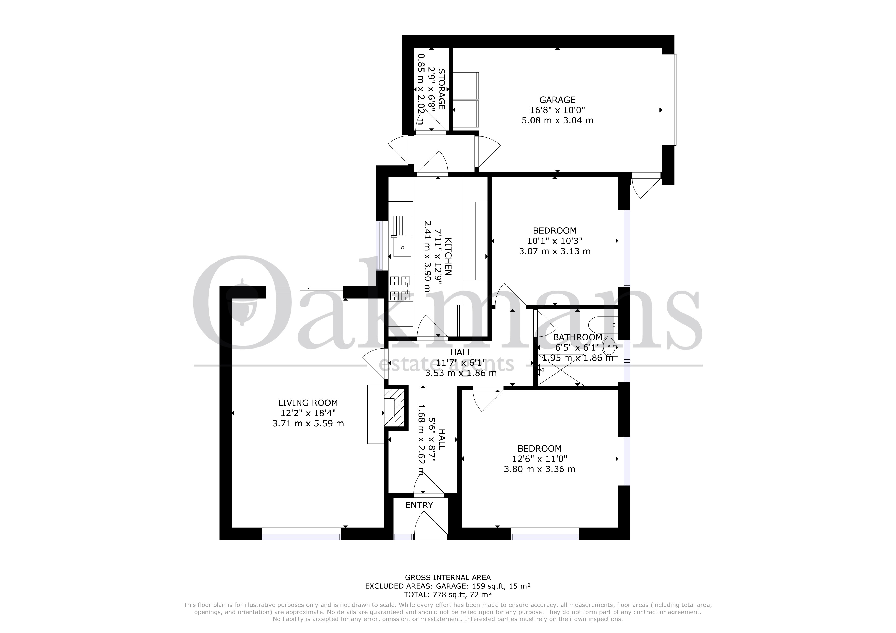 134, REDSTONE LANE, STOURPORT-ON-SEVERN floorplan
