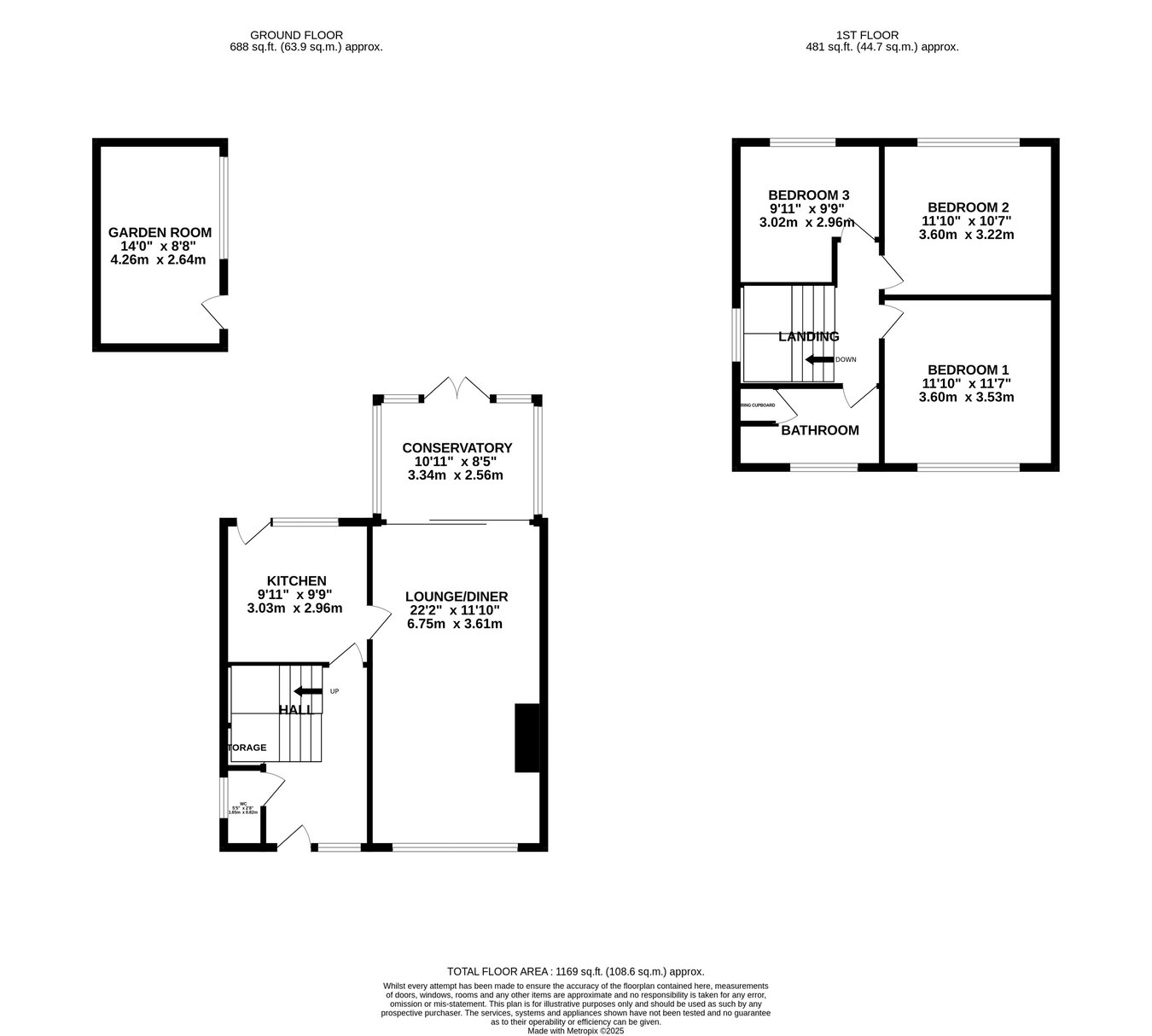 303, Sandbanks Road, Poole floorplan