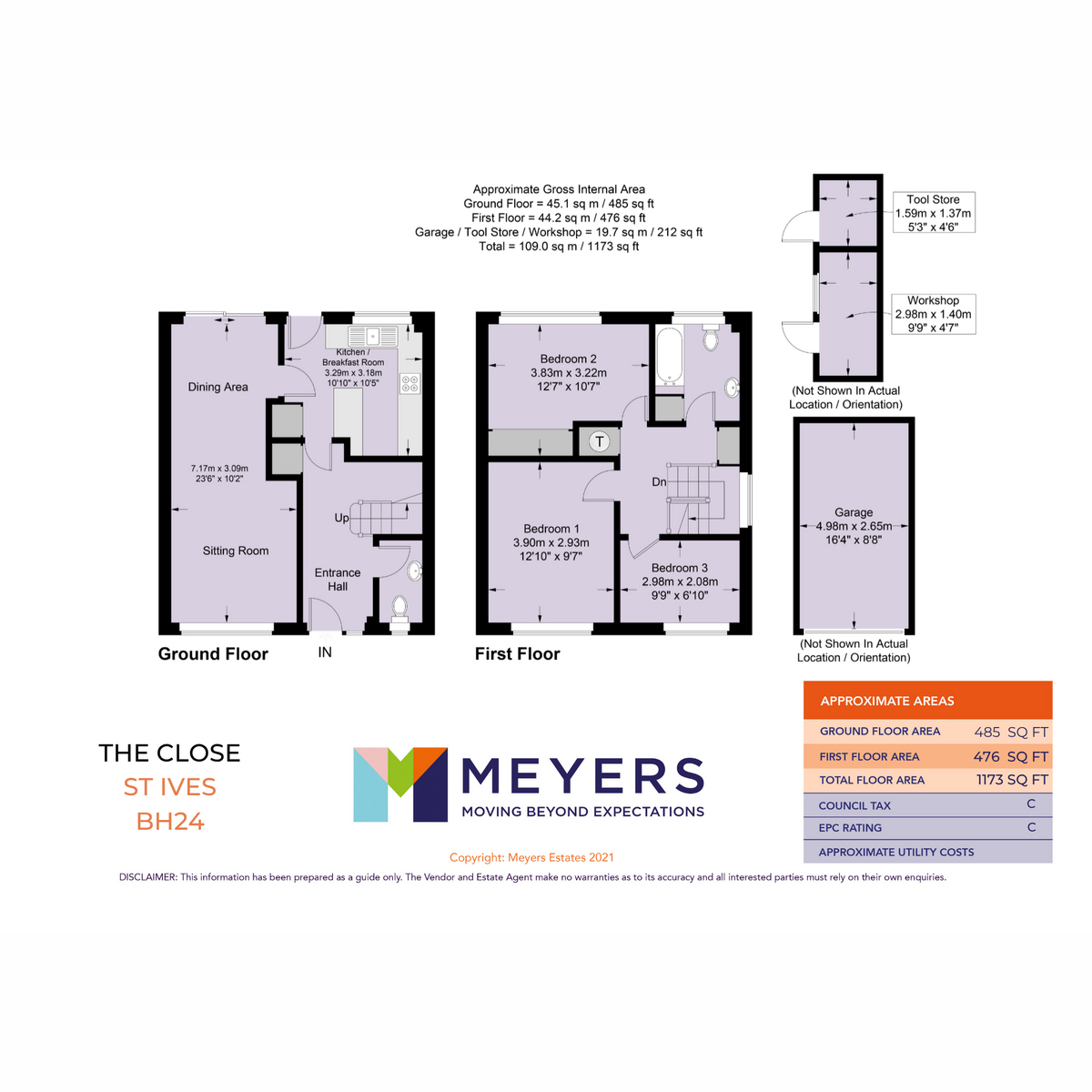 6, The Close, Ringwood floorplan