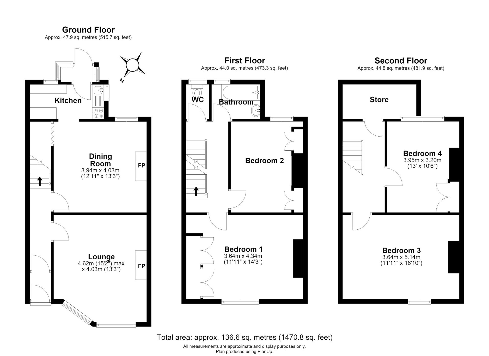 31 West Cliffe Terrace, Harrogate floorplan