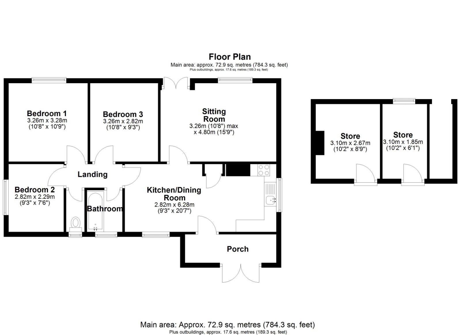 Jays Holme,, Frenchmoor, Salisbury floorplan