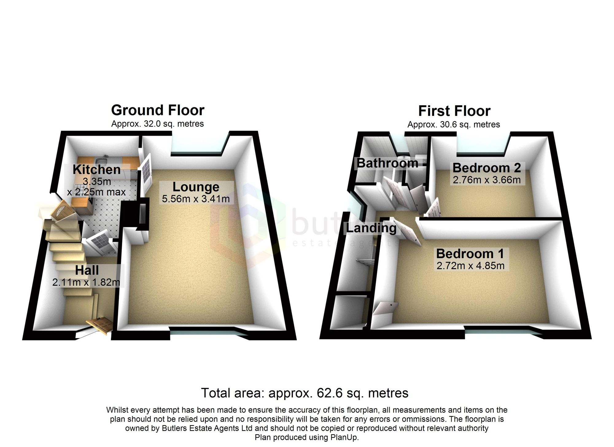 12 Warris Close, Rotherham floorplan