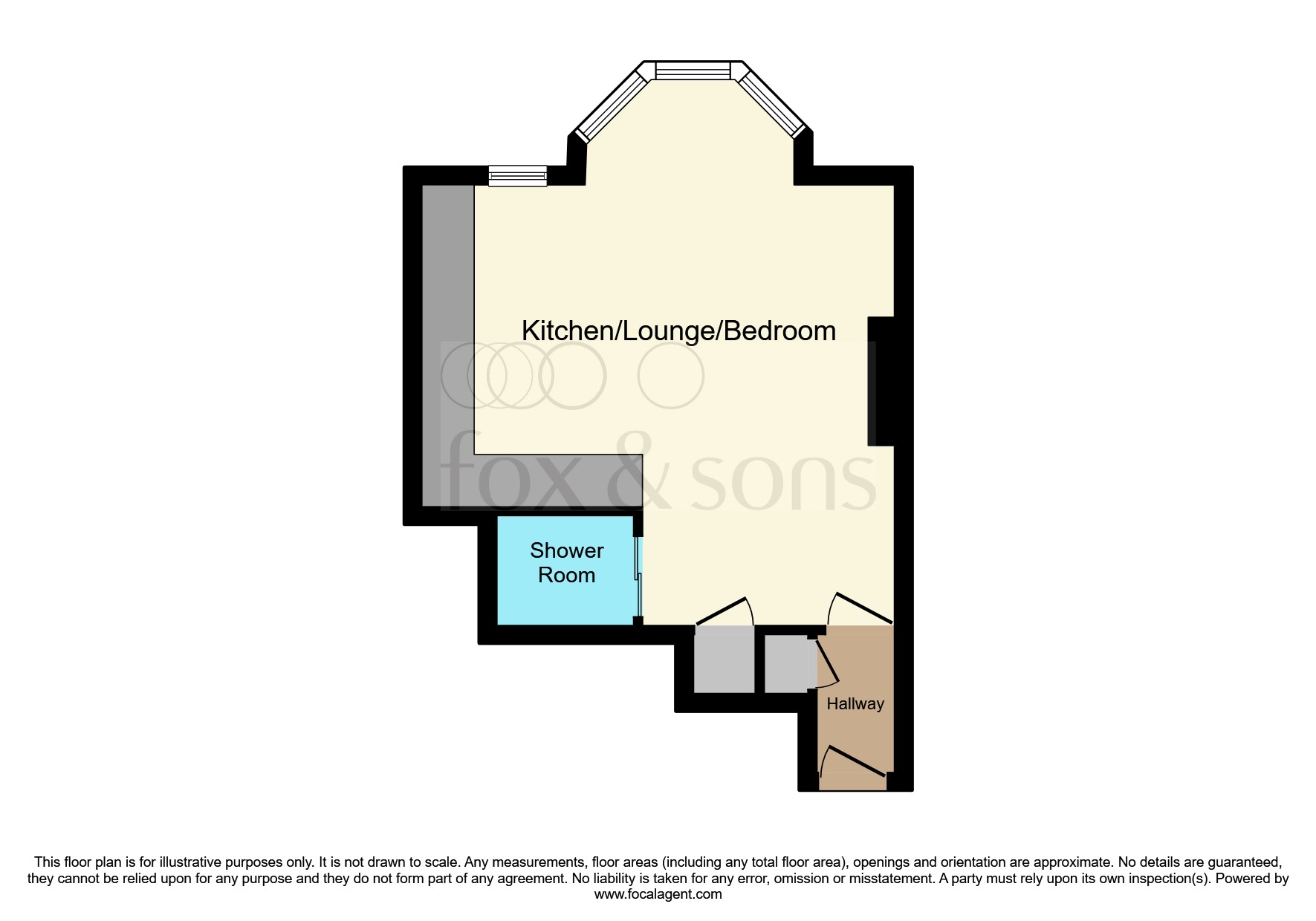 Flat 6, 125a, High Street, Southampton floorplan