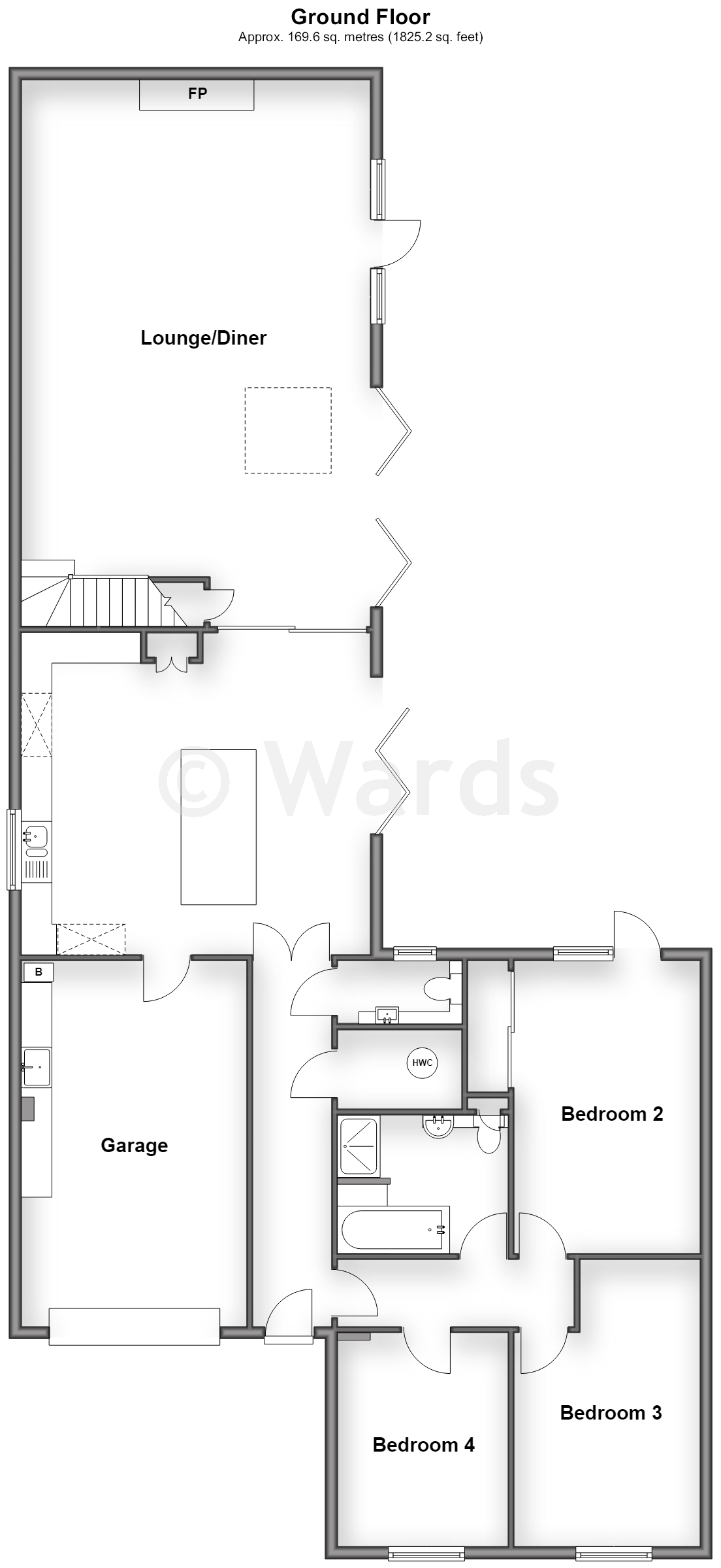 Beaucroft, Ulcombe, Maidstone floorplan