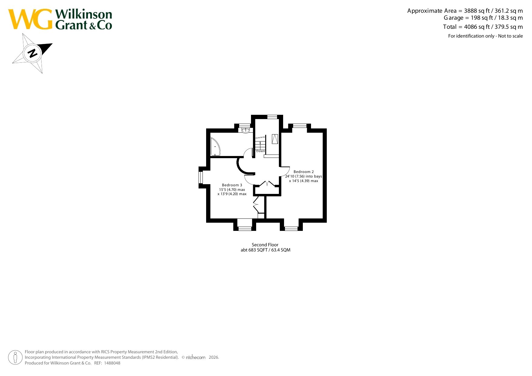 Compass Cottage, Stoke Hill floorplan