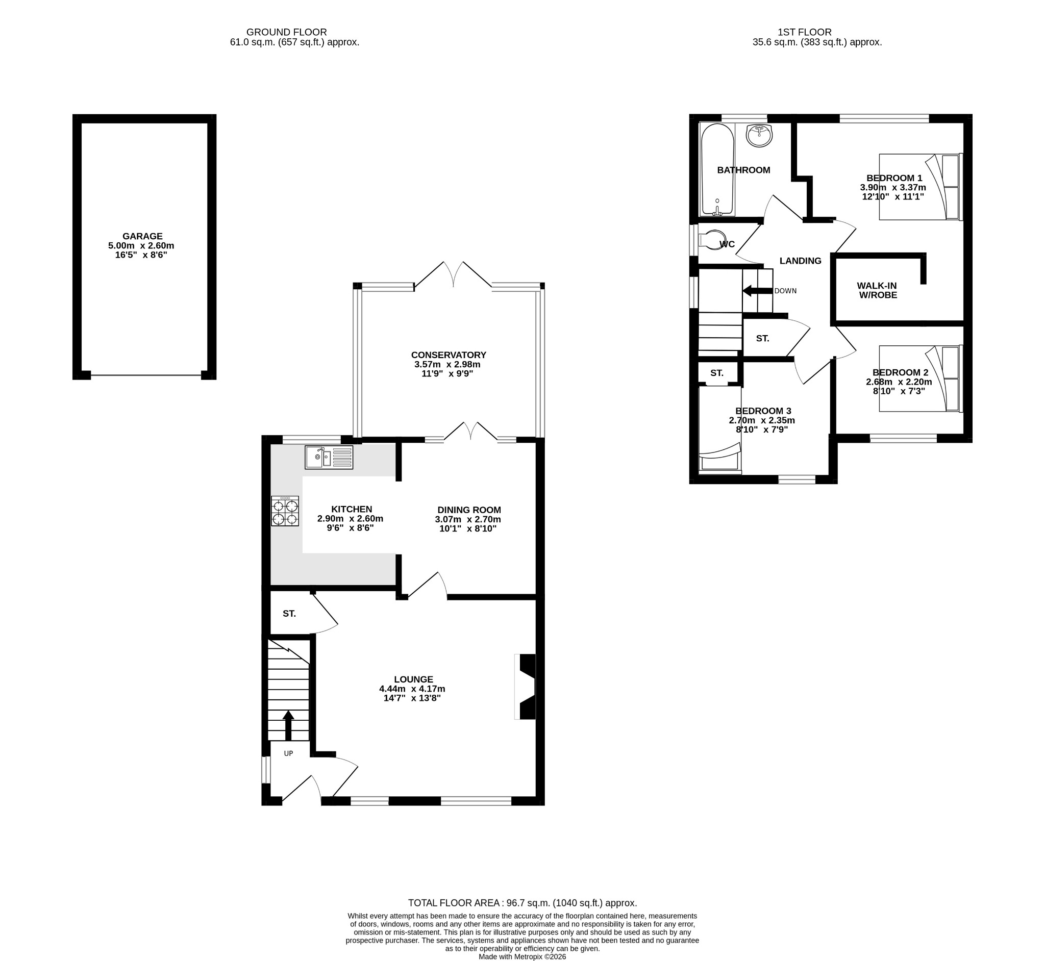 36 Higher Shady Lane, Bromley Cross, Lancashire floorplan