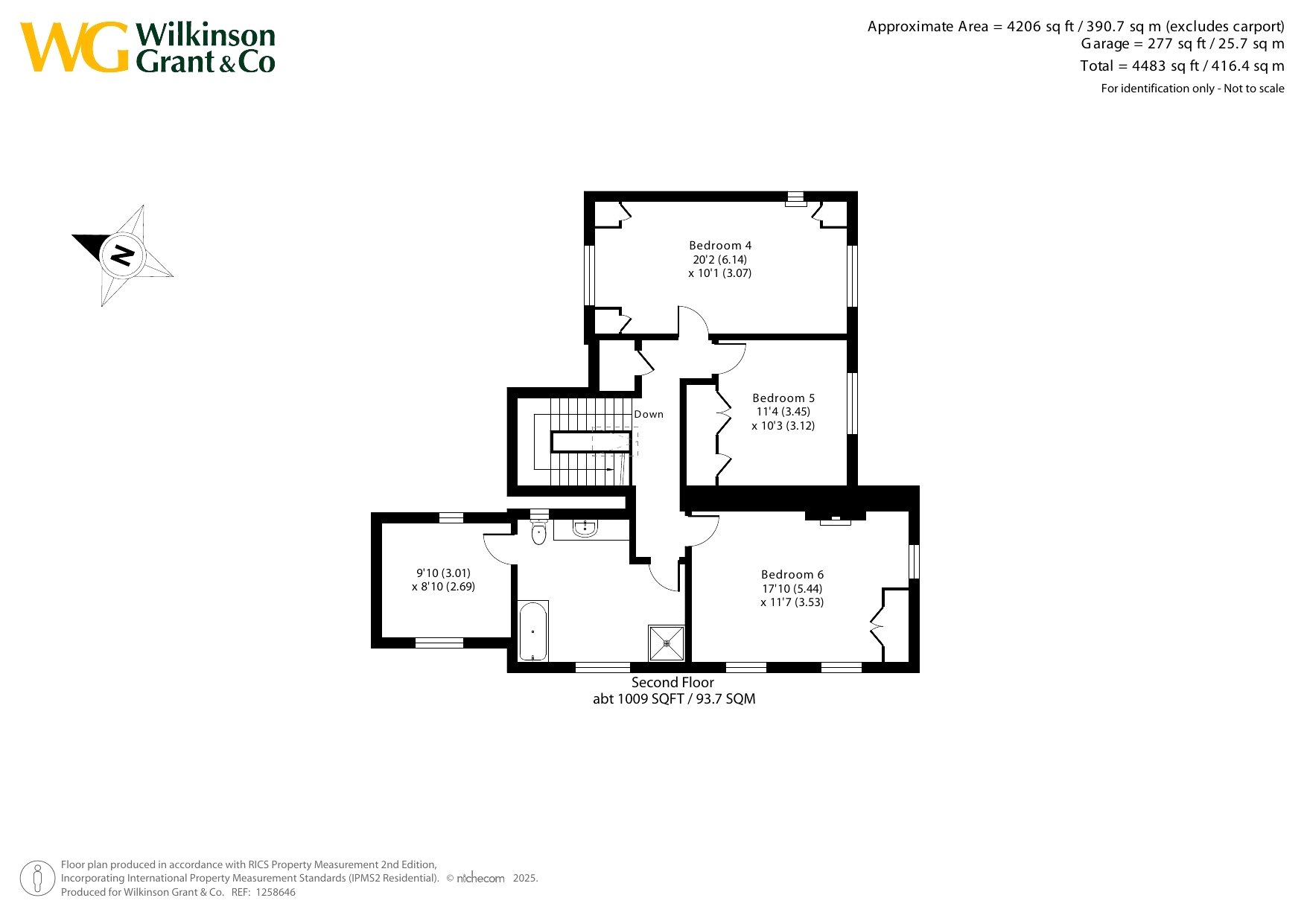 9, Mont Le Grand, Exeter floorplan