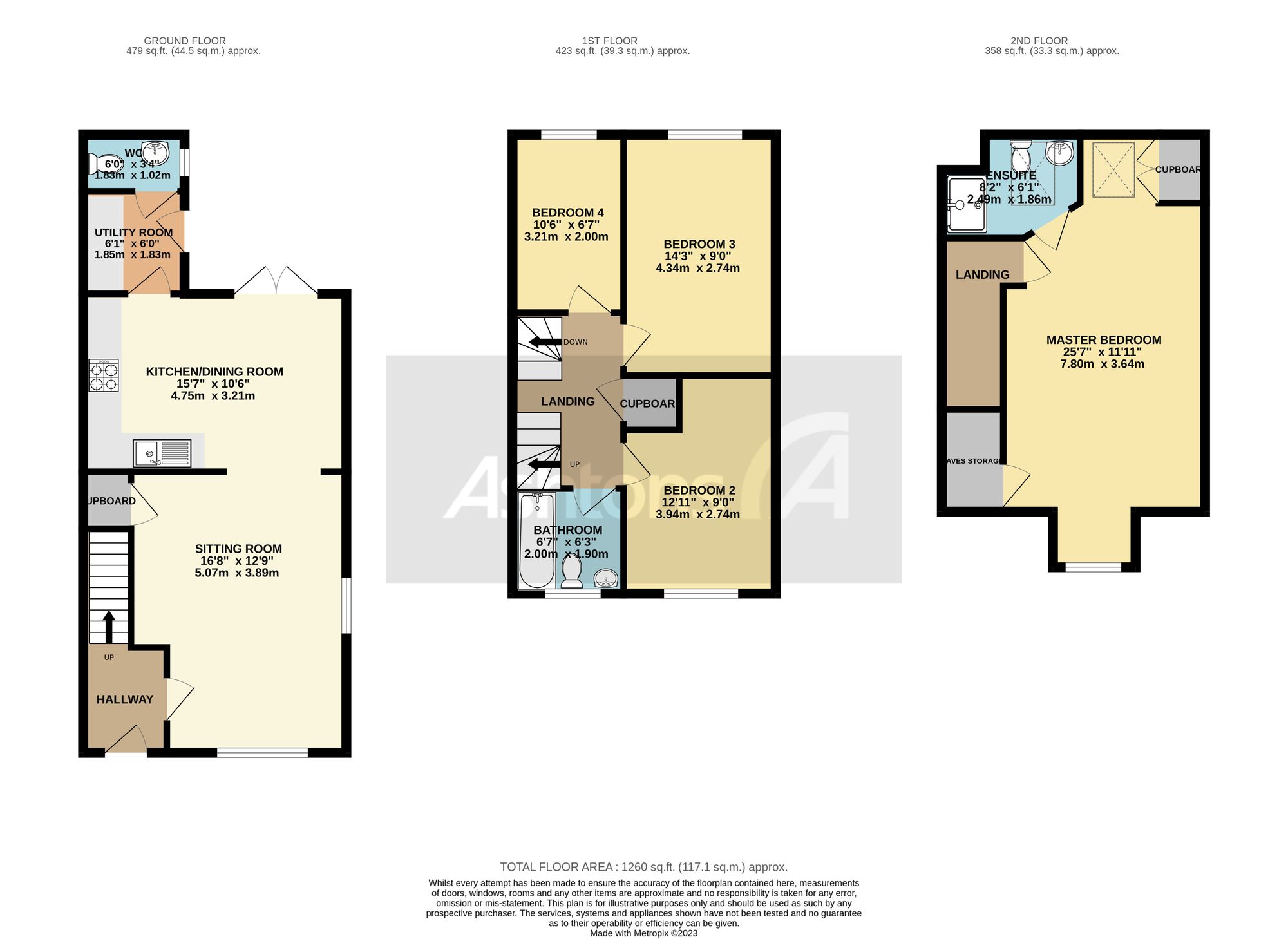 6 Peninsula Drive, Newton-Le-Willows floorplan
