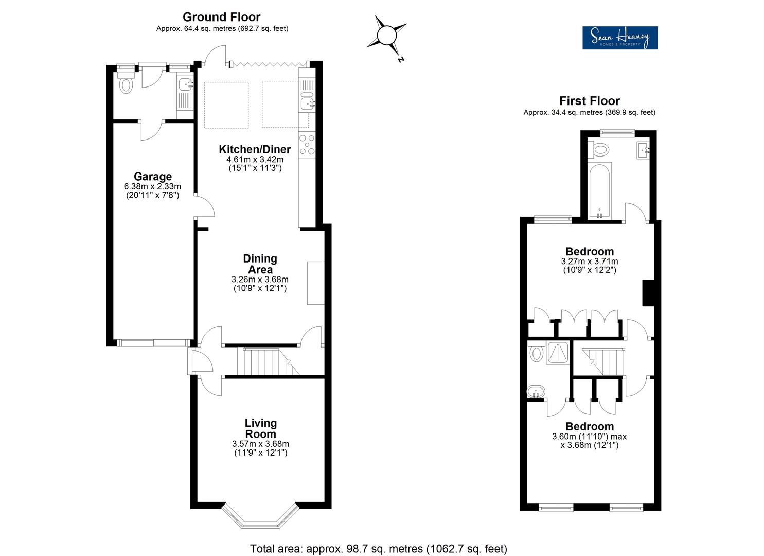 2 Bedrooms Detached house for sale in Sebright Road, Barnet EN5