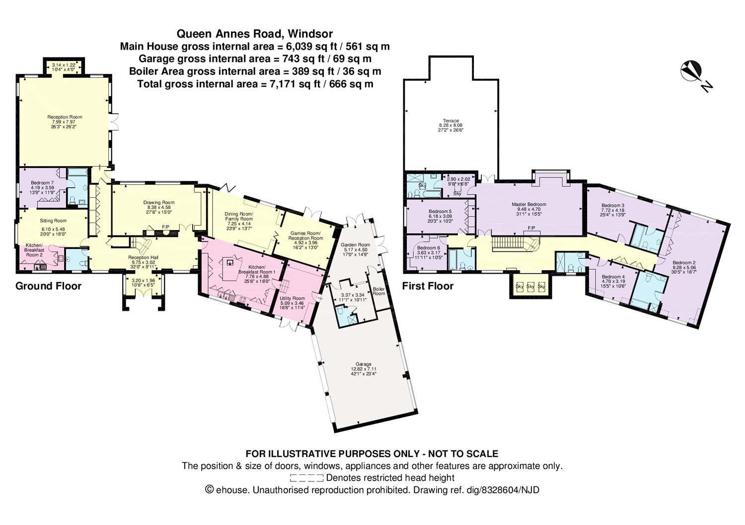 7 Bedrooms Detached house for sale in Queen Annes Road, Windsor, Berkshire SL4