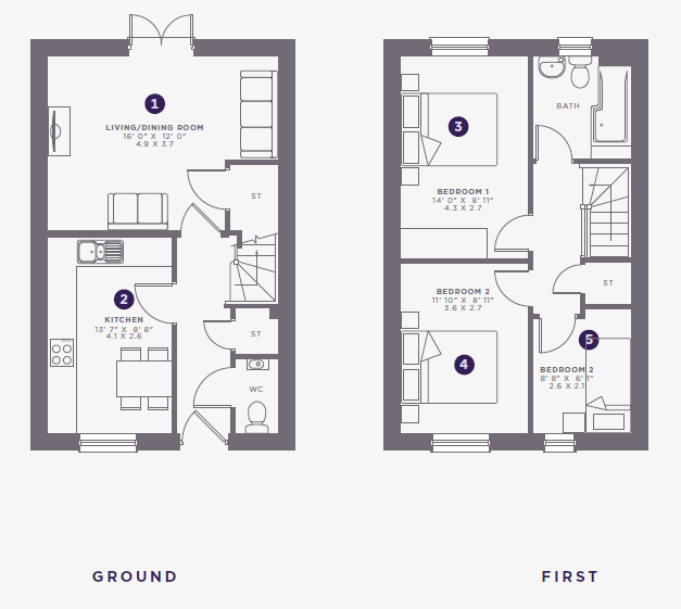 Elm House, Ellwood Road, Milkwall floorplan