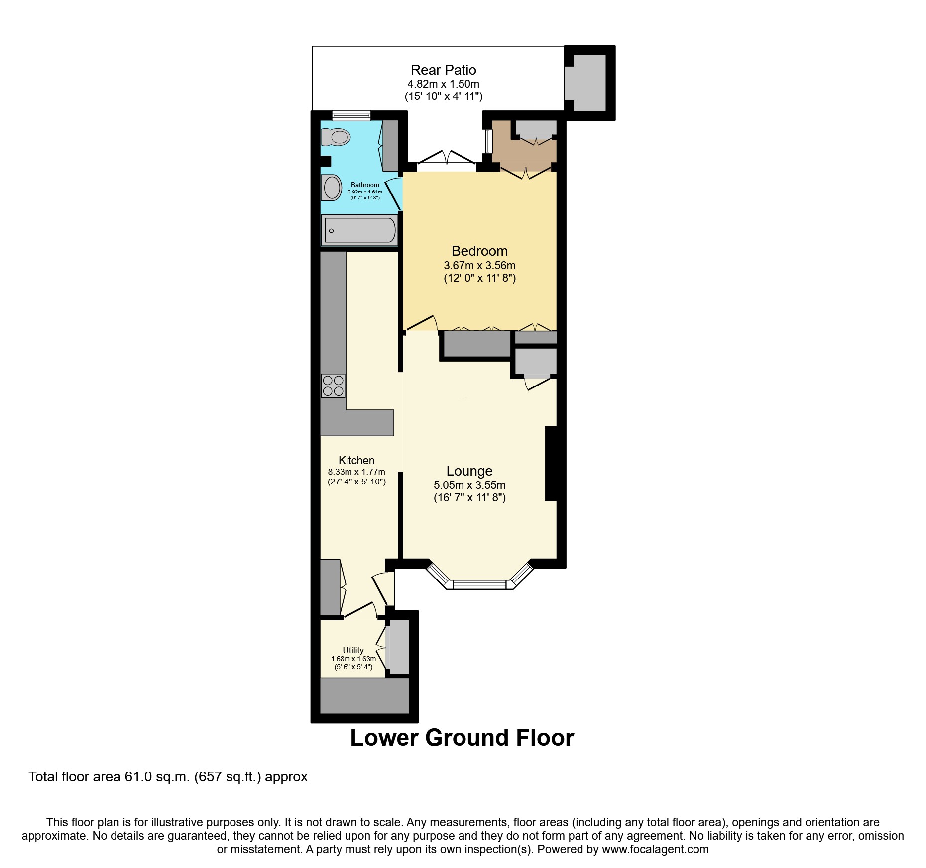 42a, Avonmore Road, London floorplan