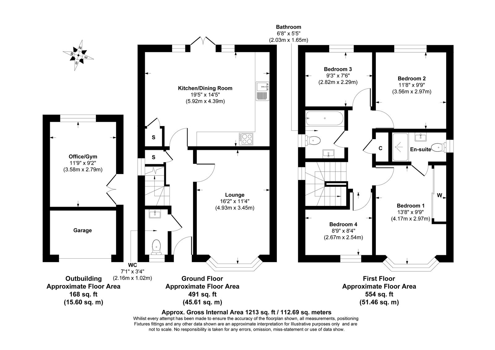 84, Moorgate Drive, Manchester floorplan