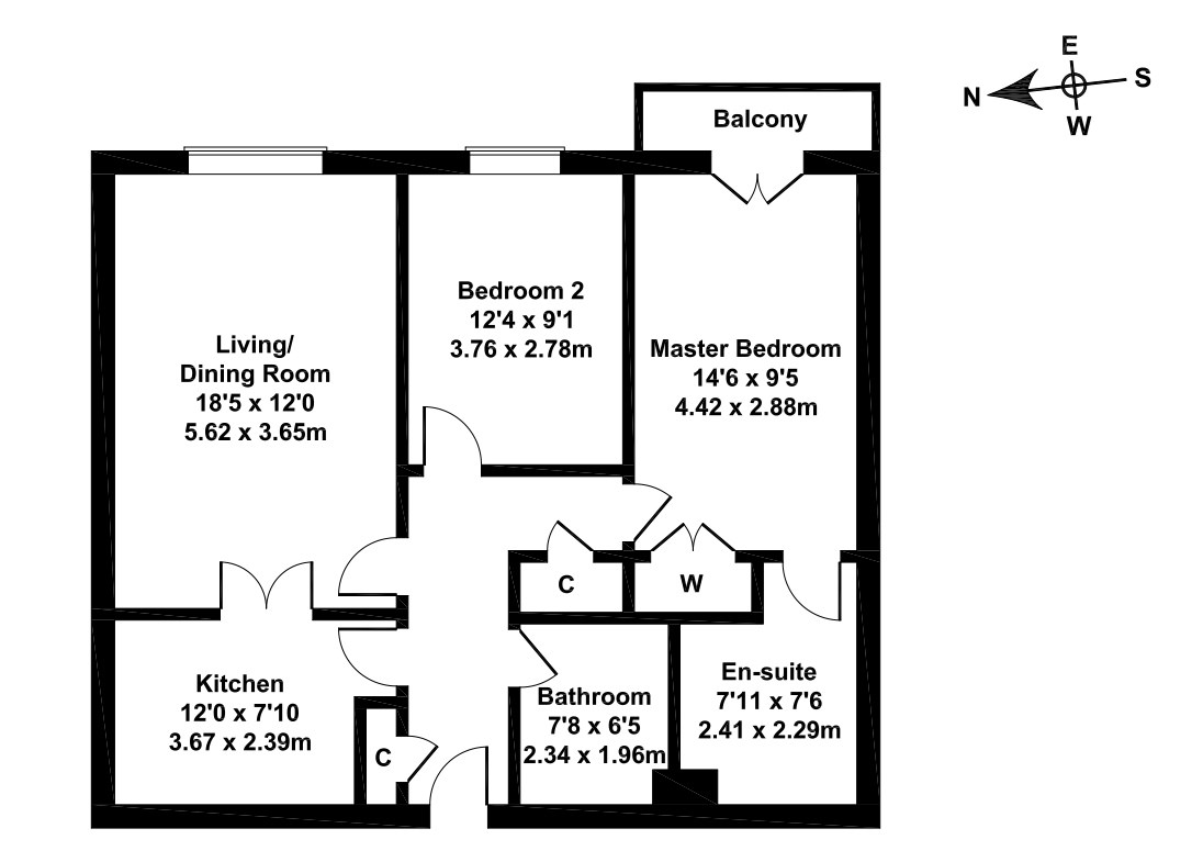 2 Bedrooms Flat for sale in North Pilrig Heights, Pilrig, Edinburgh EH6