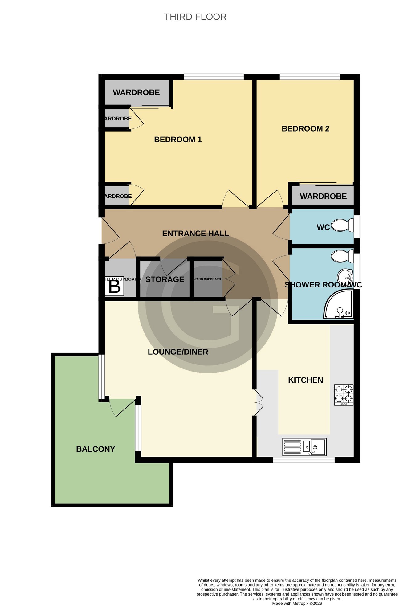 12, Greyhorses, Barnhorn Road, Bexhill on Sea floorplan