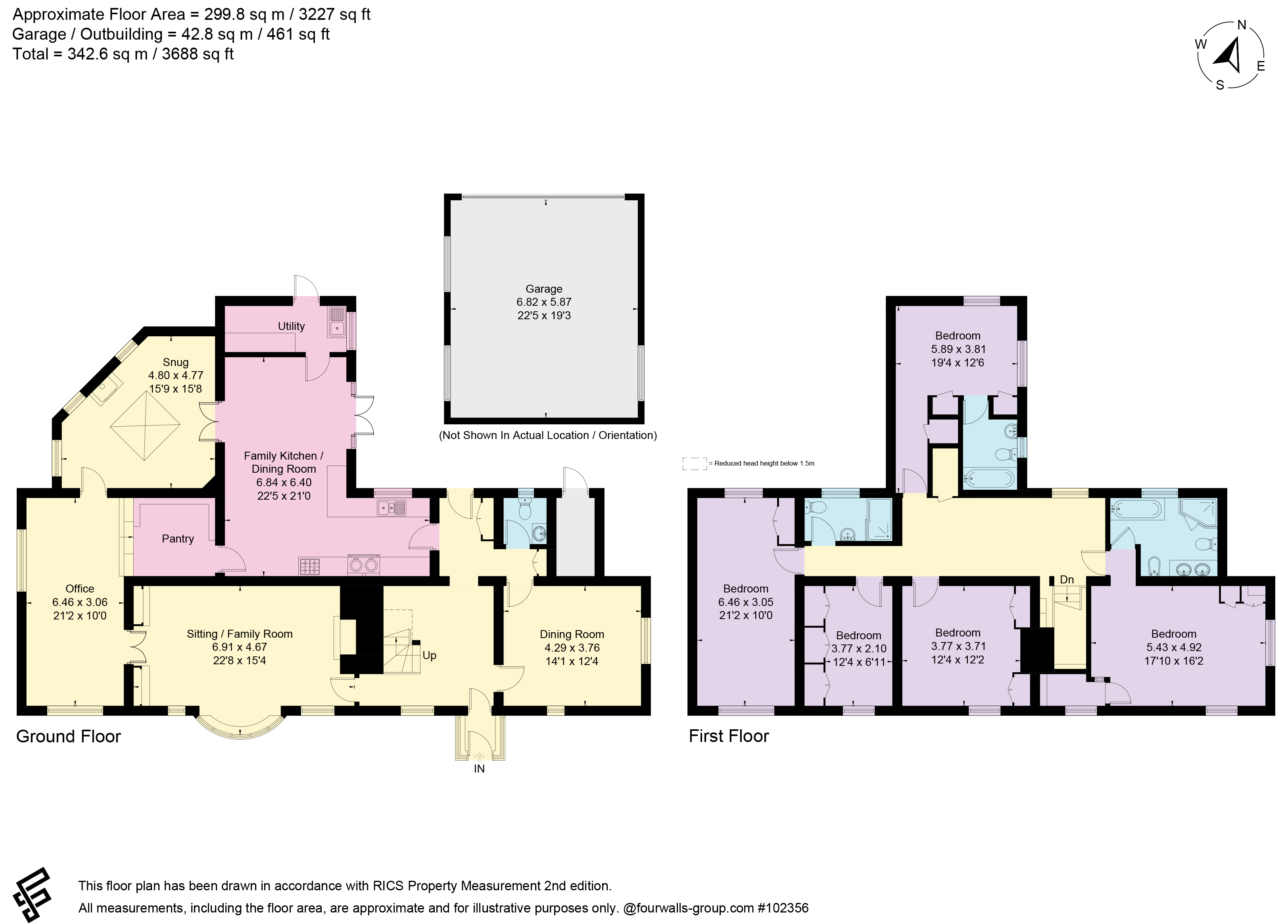 Brimpton Common, Reading floorplan