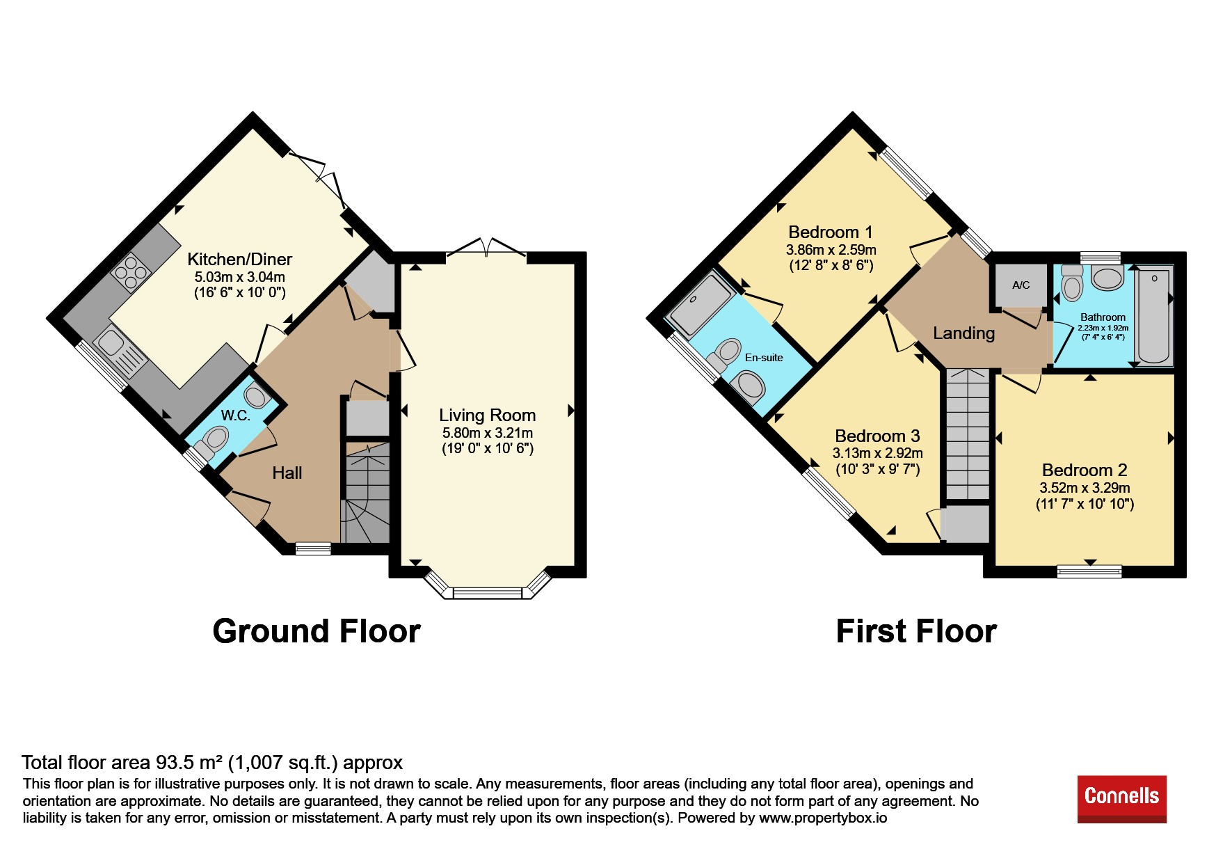 15, Guild Close, Witney floorplan