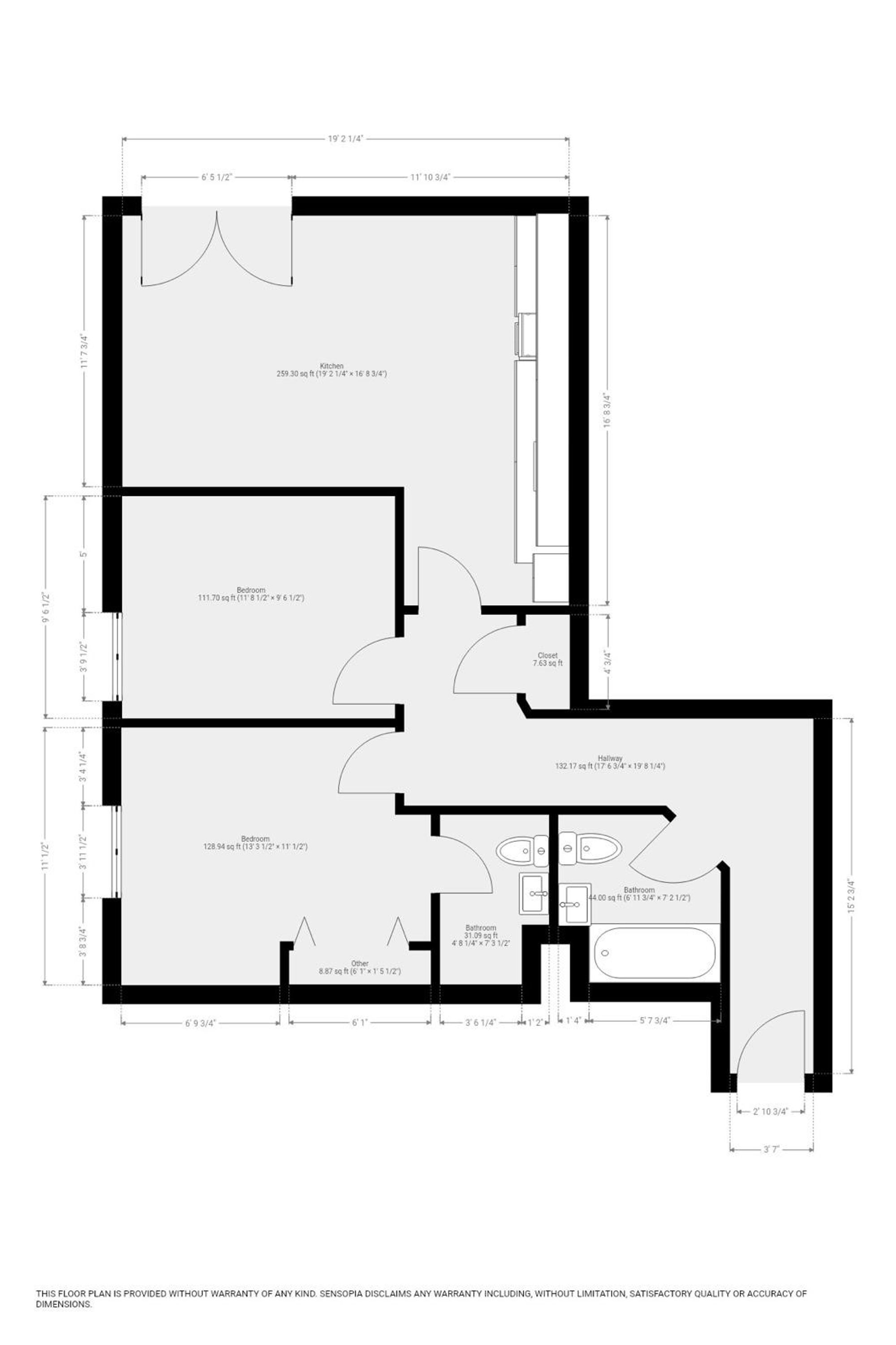 71 Watersmeet, Chatham floorplan