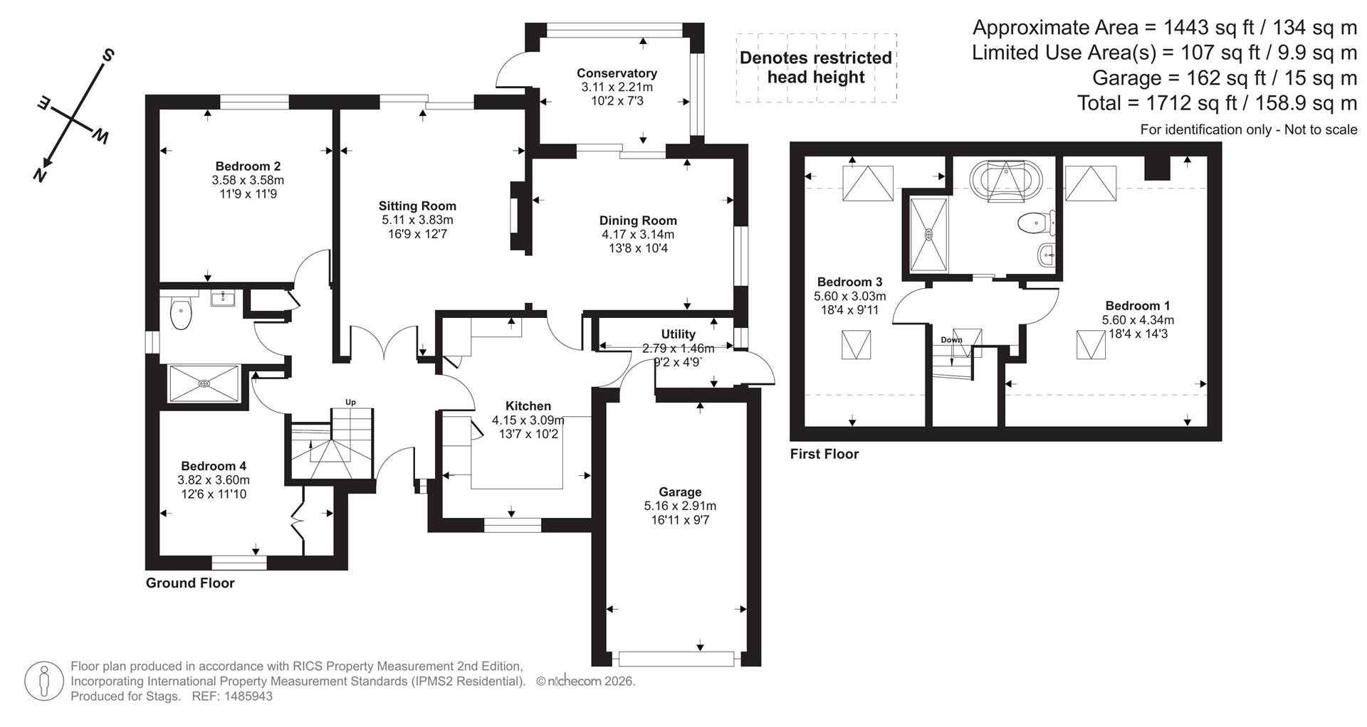 24, Southway, Tedburn St. Mary, Exeter floorplan