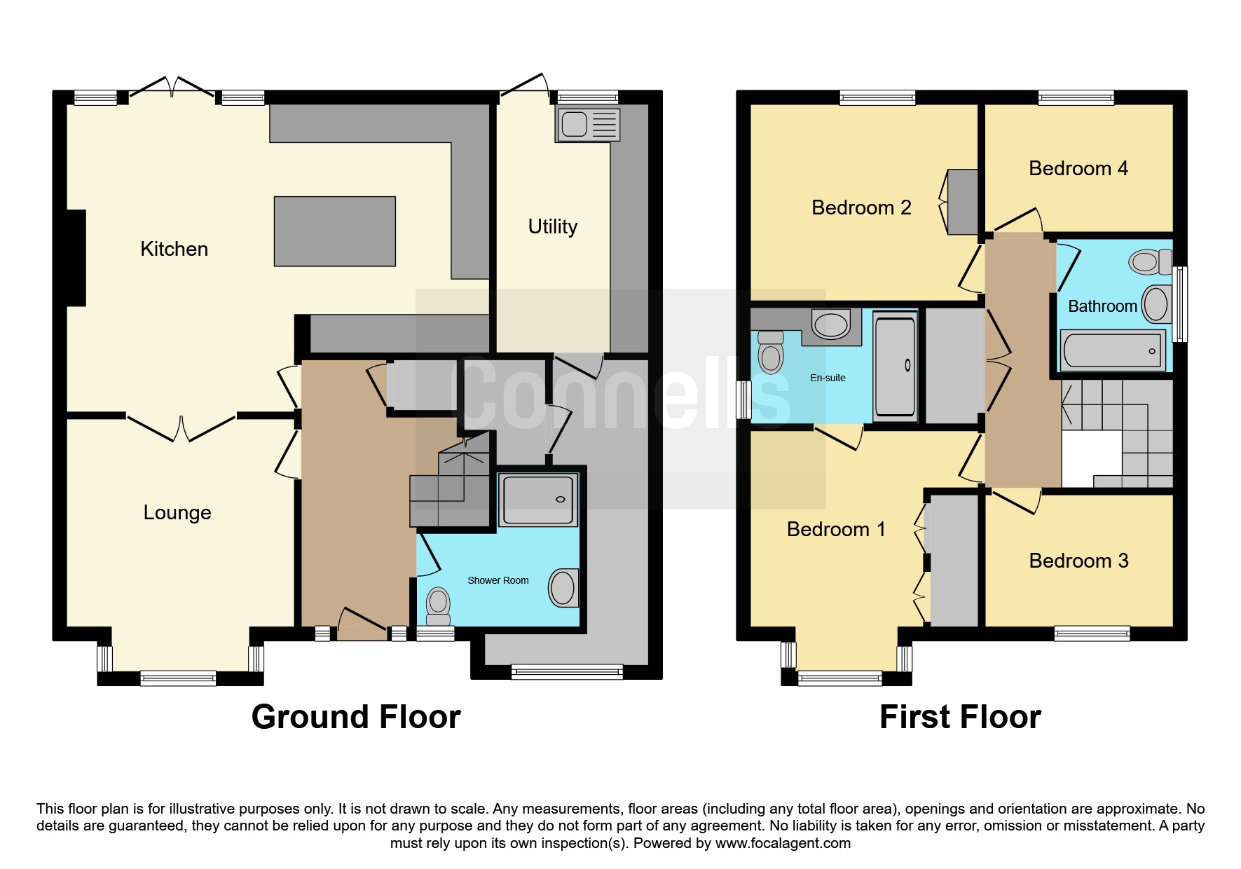 14, Chestnut Close, Rugeley floorplan