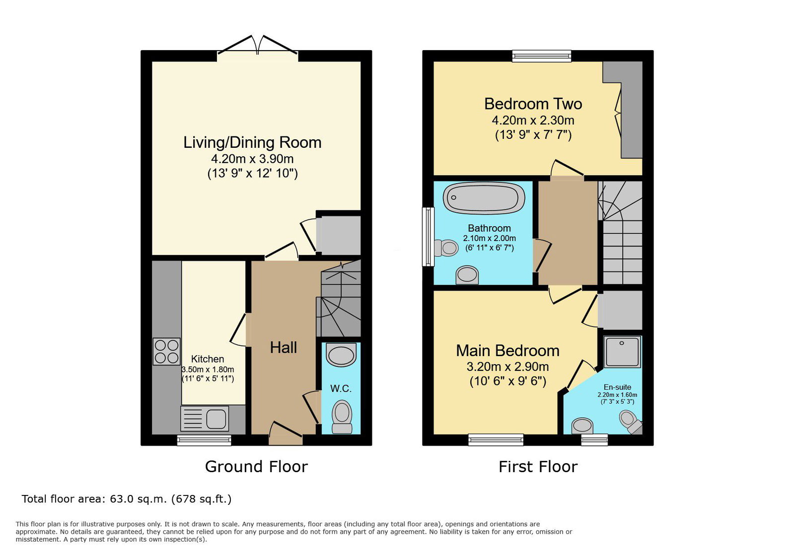 36, Rosemary Road, Tipton floorplan