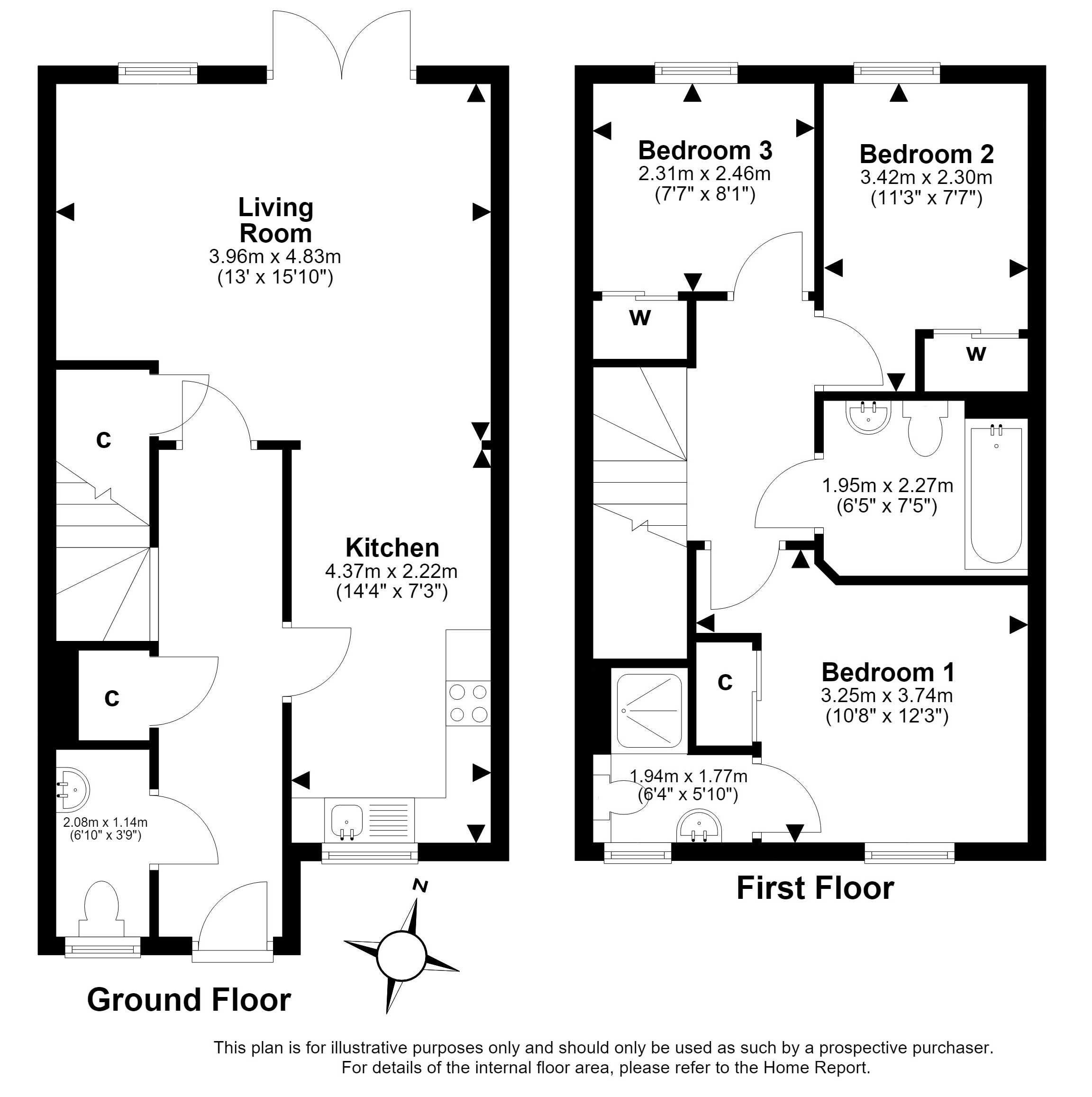 27A, Curling Pond Lane, Longridge, Bathgate floorplan