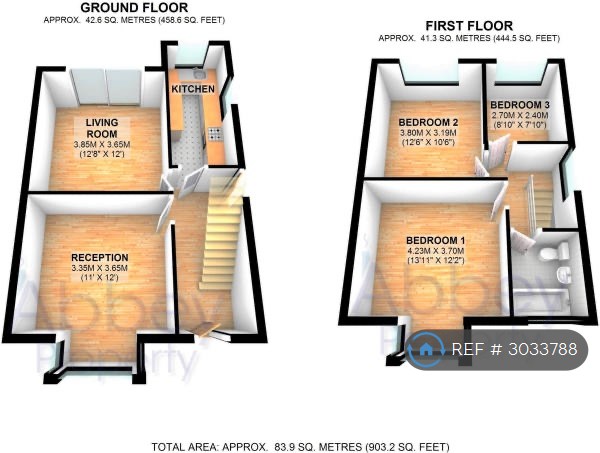 Strathmore Avenue, Luton floorplan
