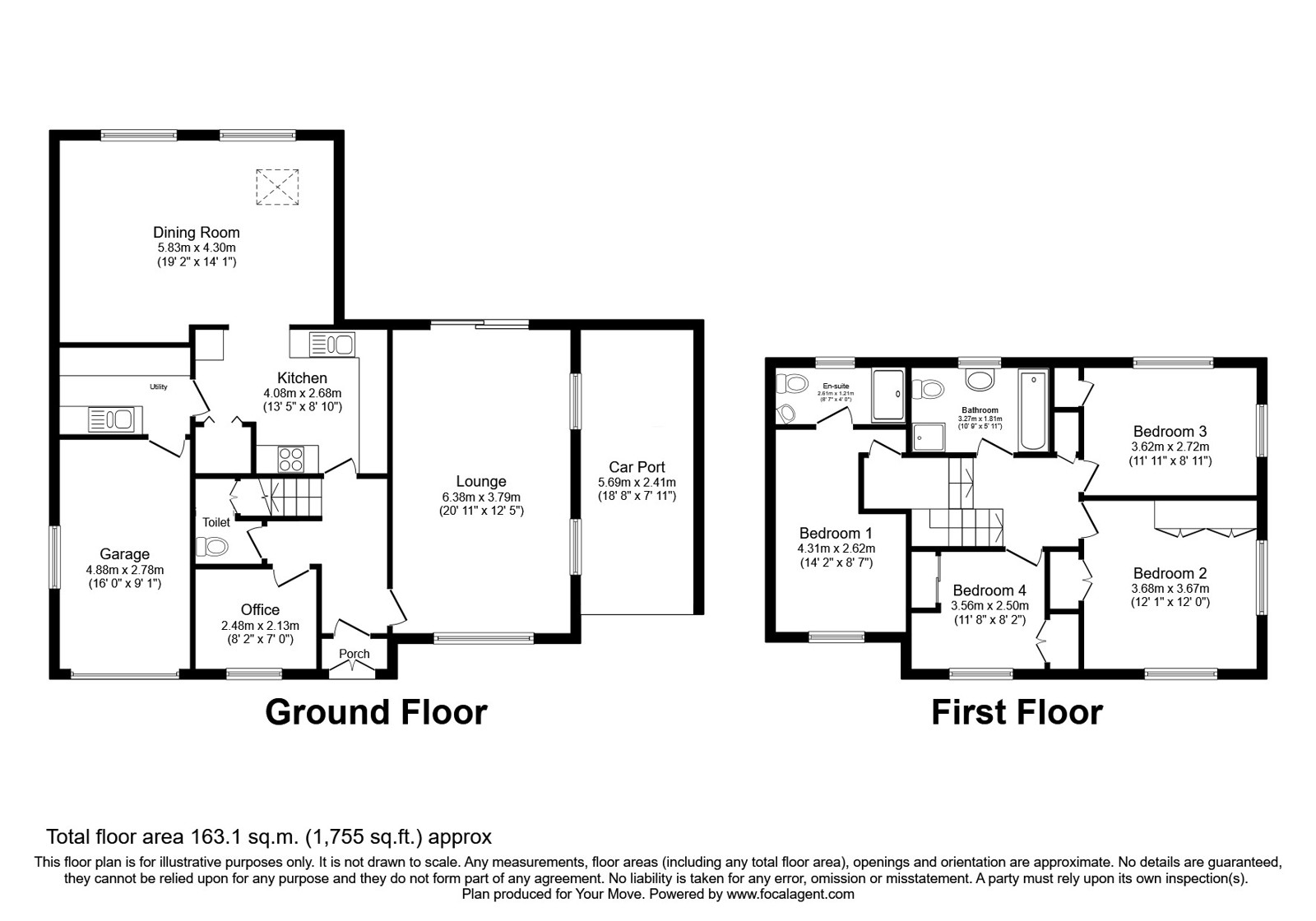 29, Farm Road, Wolverhampton floorplan