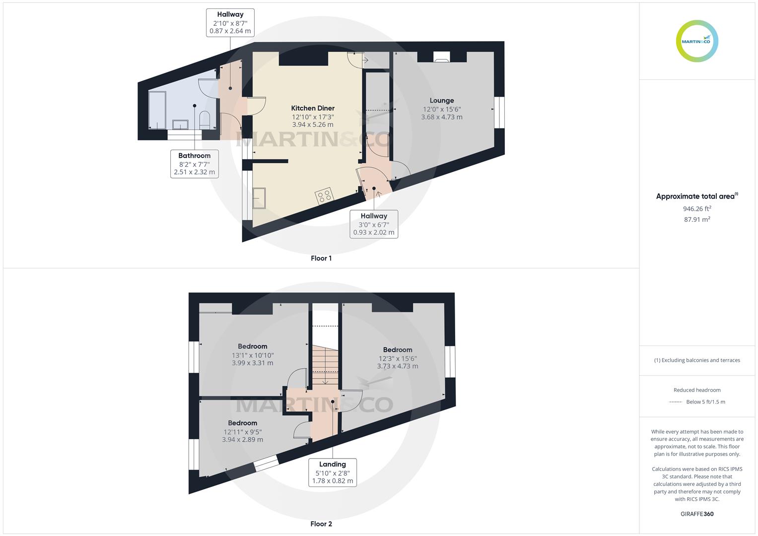 Victoria Street, Hemsworth, Pontefract, West Yorkshire, WF9 floorplan