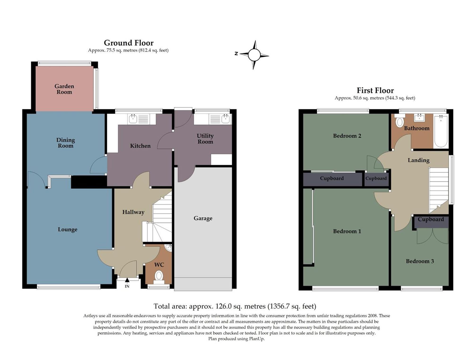 16, Eastland Close, Swansea floorplan