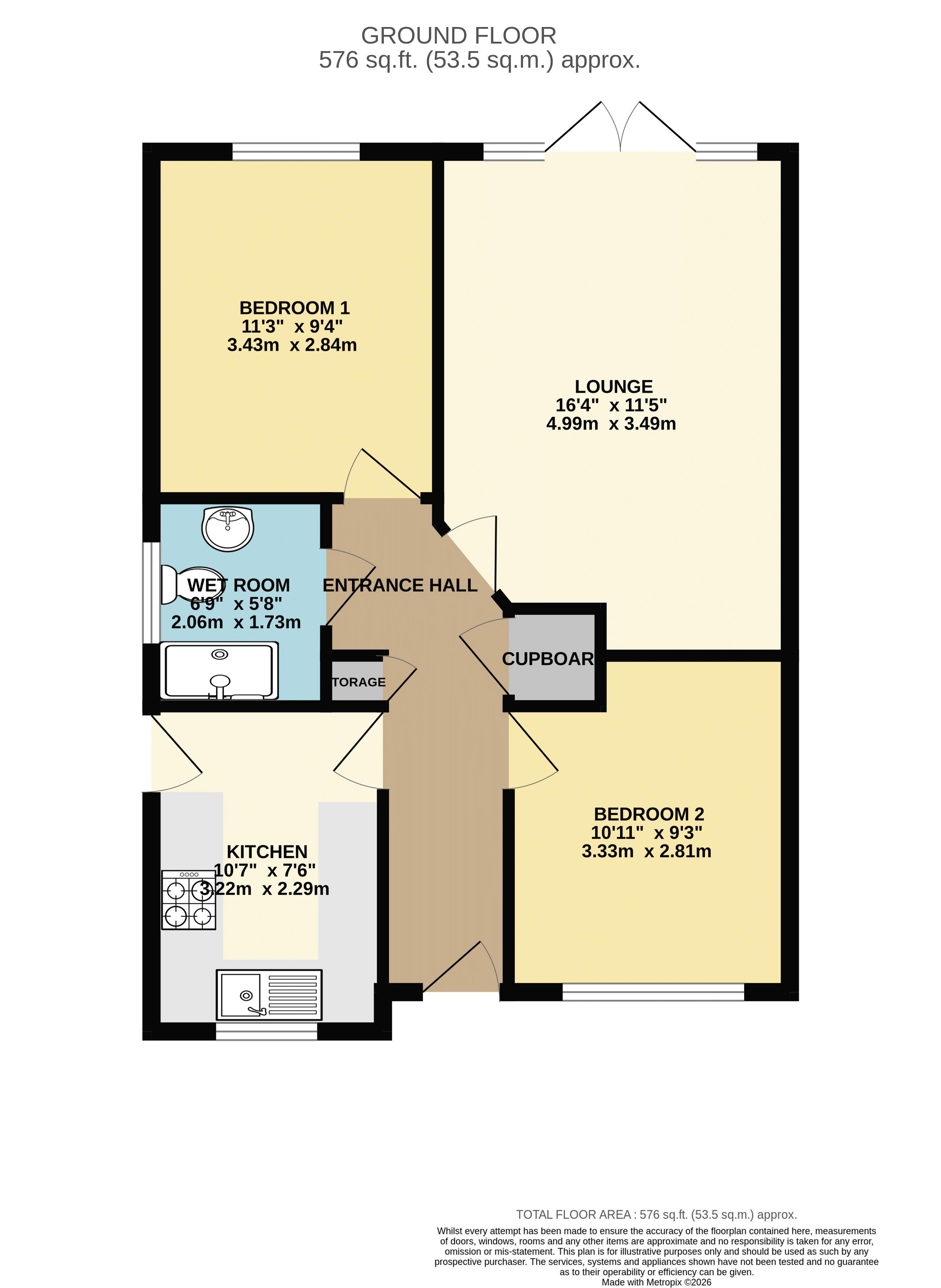 15, Lancaster Drive, South Killingholme floorplan