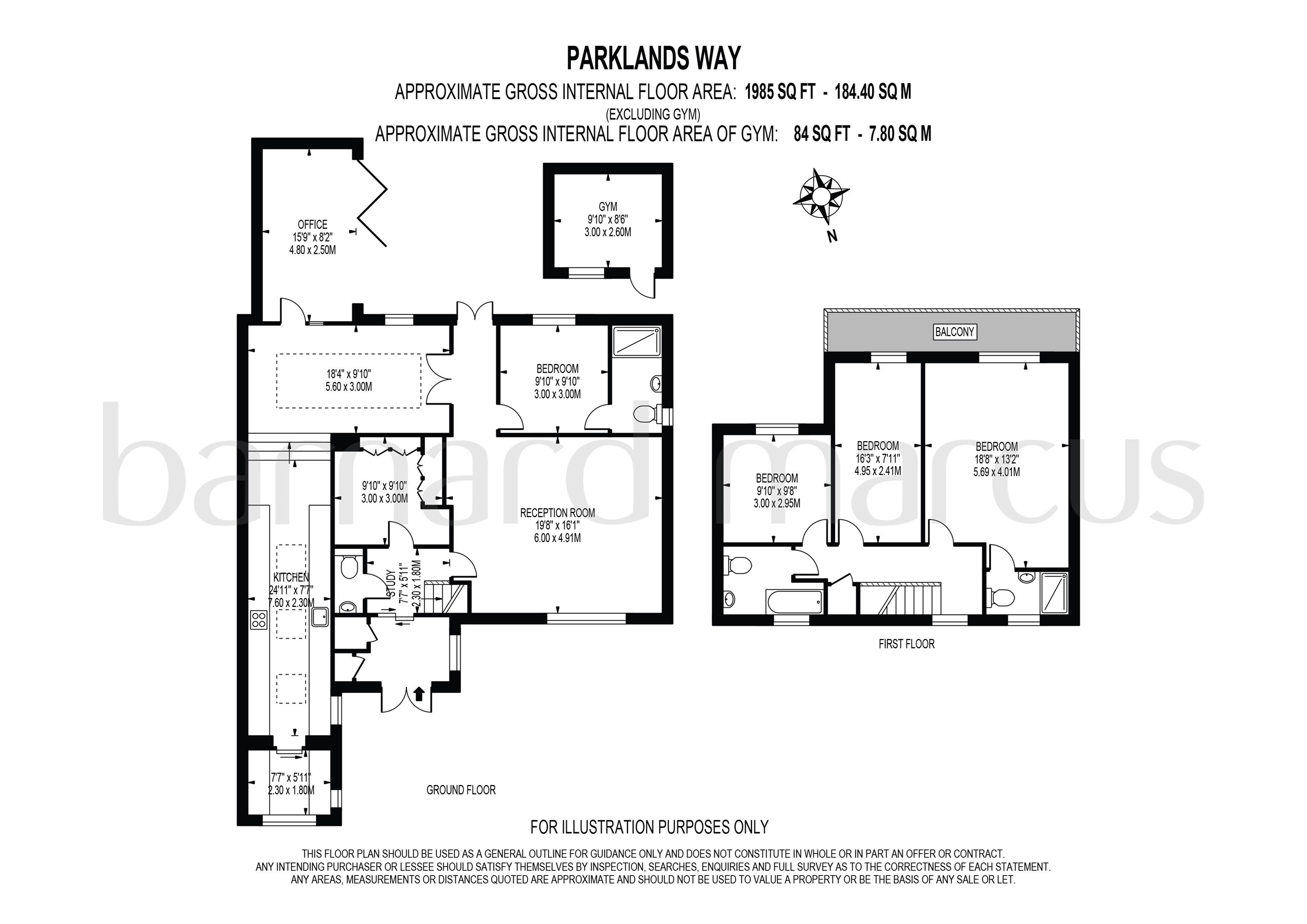 4 Bedrooms Link-detached house for sale in Parklands Way, Old Malden, Worcester Park KT4