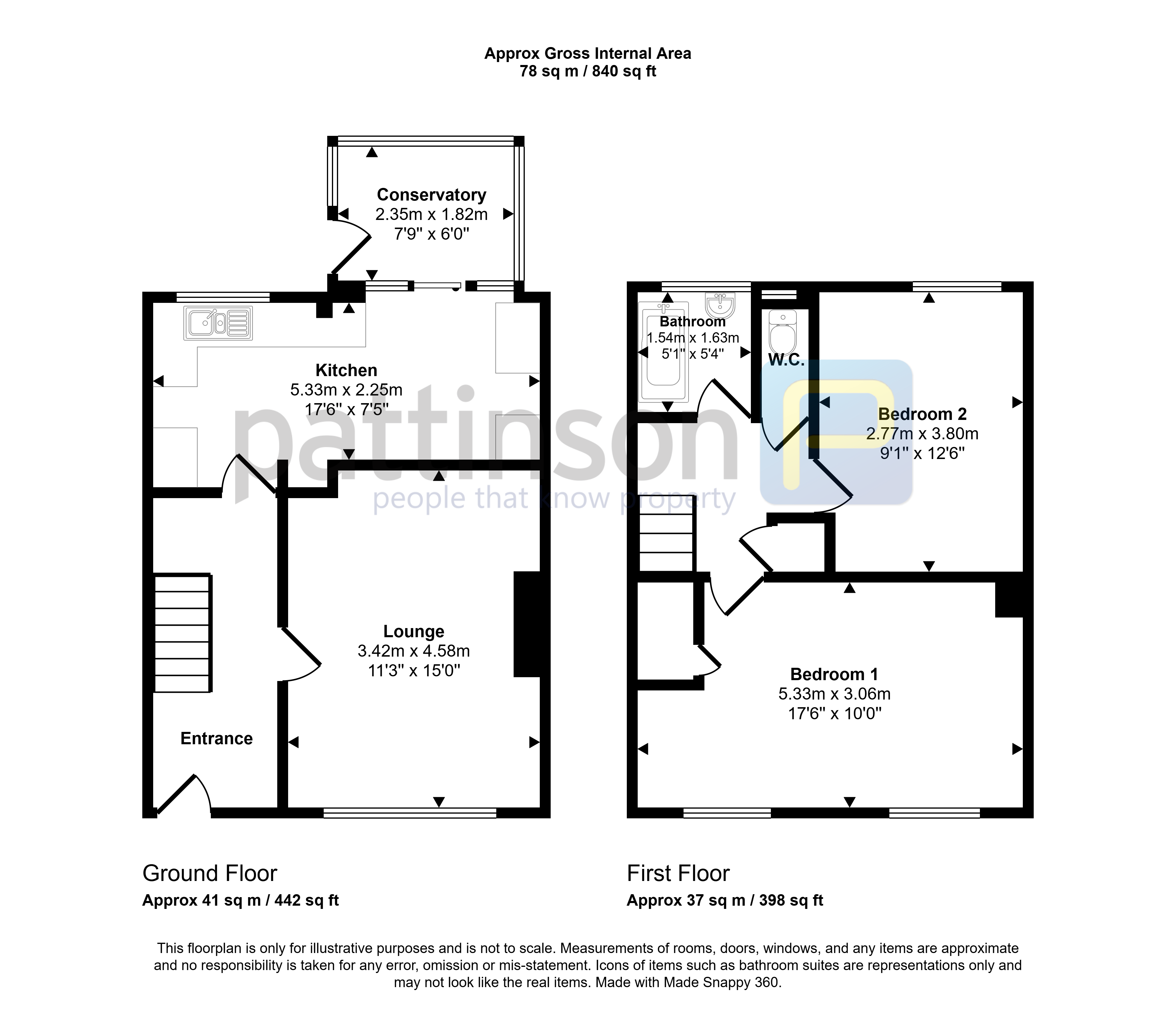 16, River View, Morpeth floorplan
