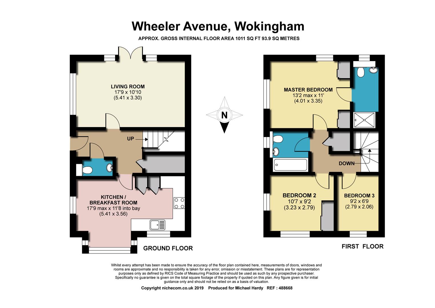 3 Bedrooms End terrace house for sale in Wheeler Avenue, Wokingham, Berkshire RG40